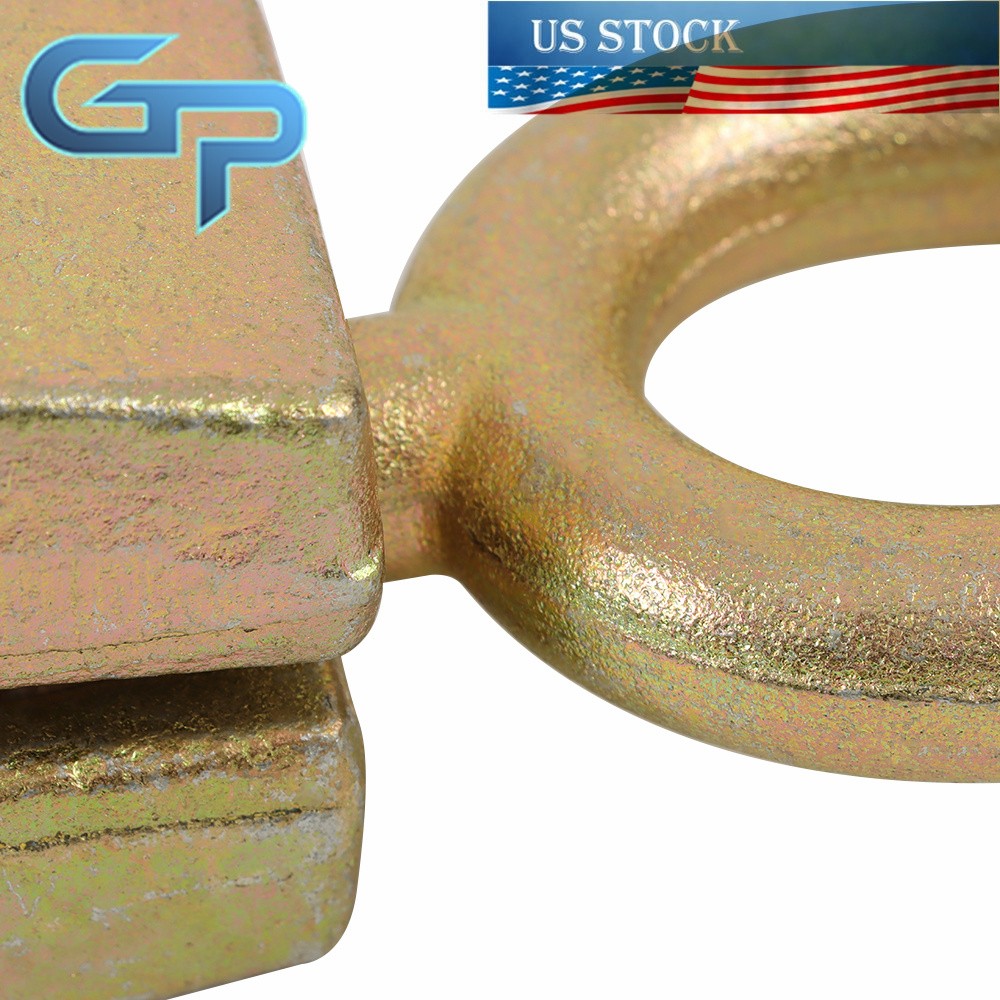1 Pair 5 TON Frame Back Self-Tightening grips & auto Body Repair Pull Clamp