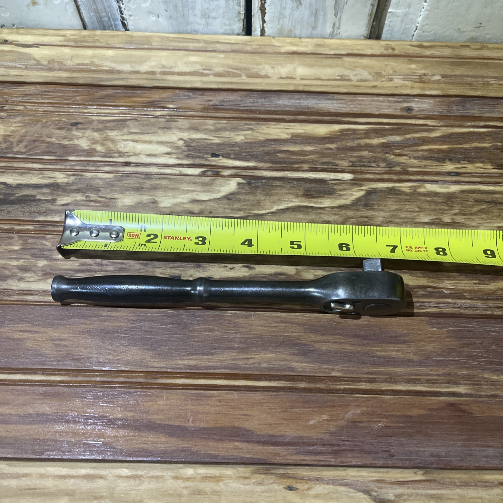 Snap On F-70-N – 3/8” Drive, Chrome, Ferret, Ratchet-USA-NICE-Vintage-