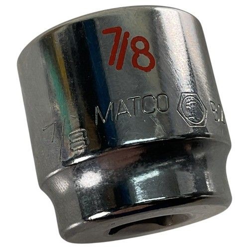 Matco Tools B282A 3/8″ Drive 7/8″ SAE 12-Point Shallow Socket