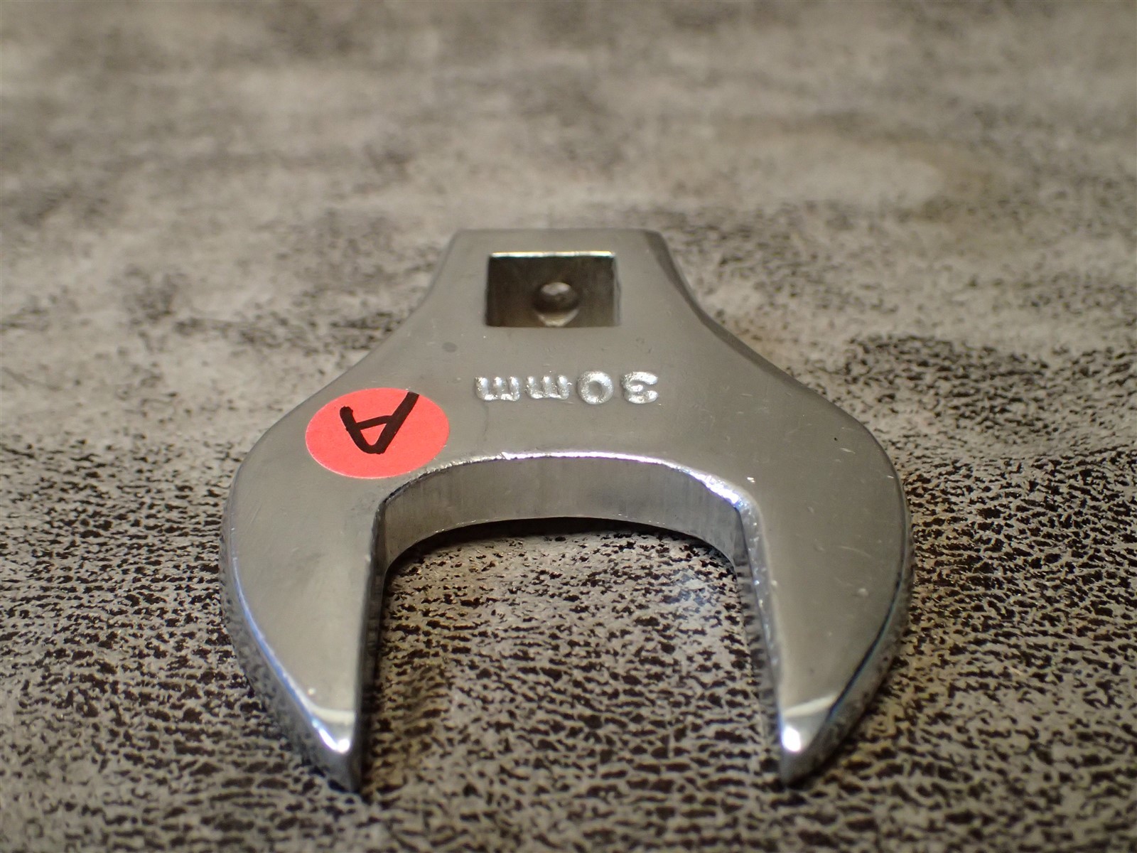 V8 Metric 1/2″ Drive x30mm [#A] Jumbo Crowfoot Wrench 60mm Wide 8mm Thick (BN64)