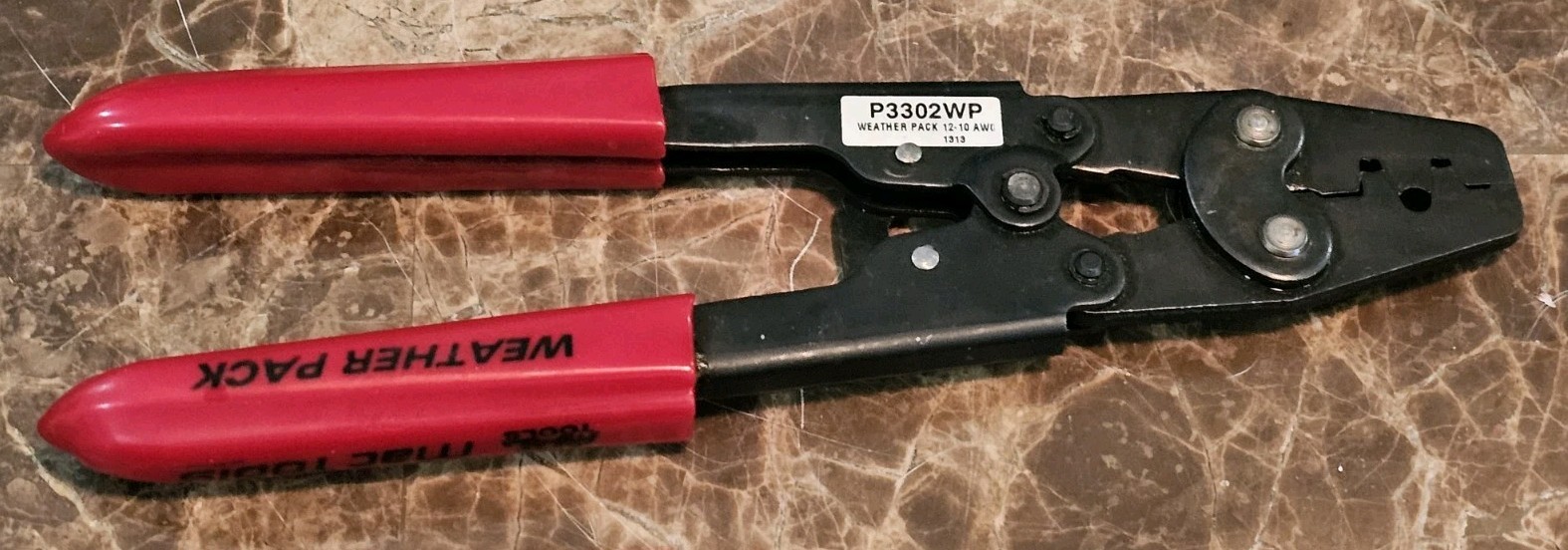 Rare Mac Tools 5 Pc. Terminal Crimper Kit P5CTK P3302WP P3301WP P3305MP P3306MP