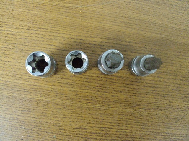 New Cornwell E20 and E18 Inverted Torx T55 and T60 Torx Sockets 1/2″ Drive B483