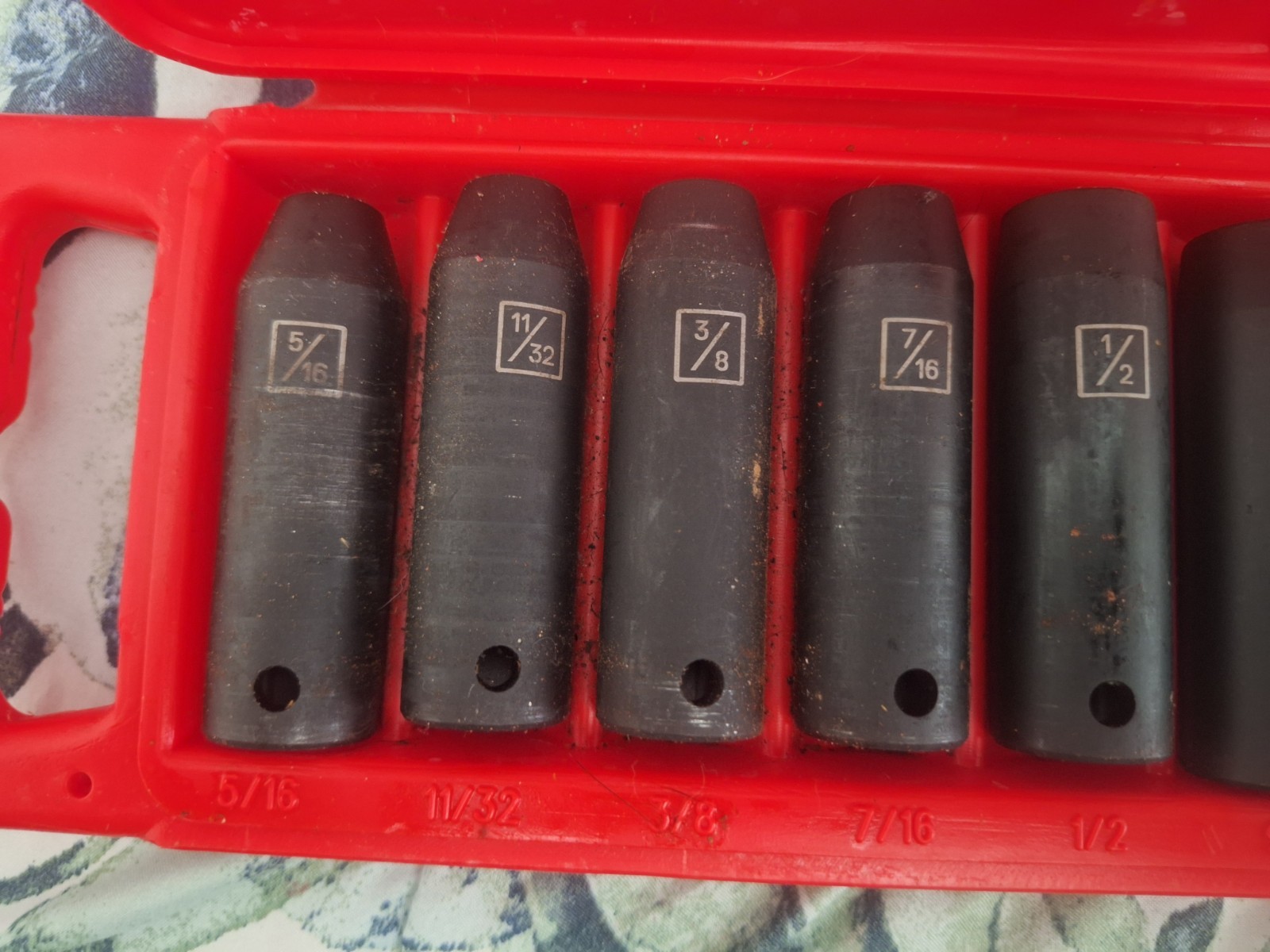 JobSmart 1/2 in. Drive SAE Deep Impact Socket Set, 10 pc.