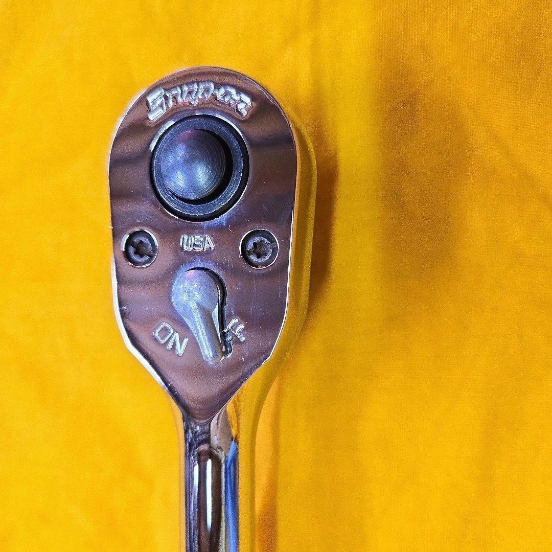 Snap-on SR936 1/2″ Drive Standard Handle Quick Release Ratchet [Used]
