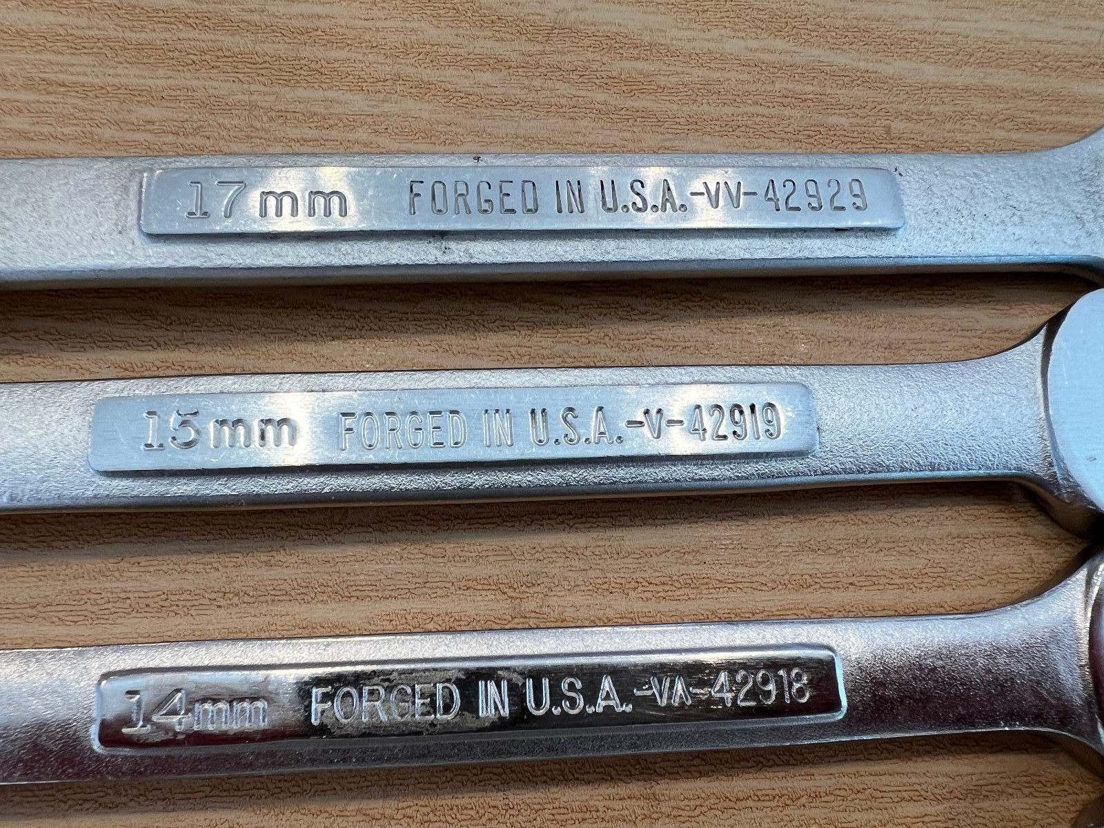 *Read description* Vintage Craftsman 8-Piece Metric Wrench Set 9- 17mm