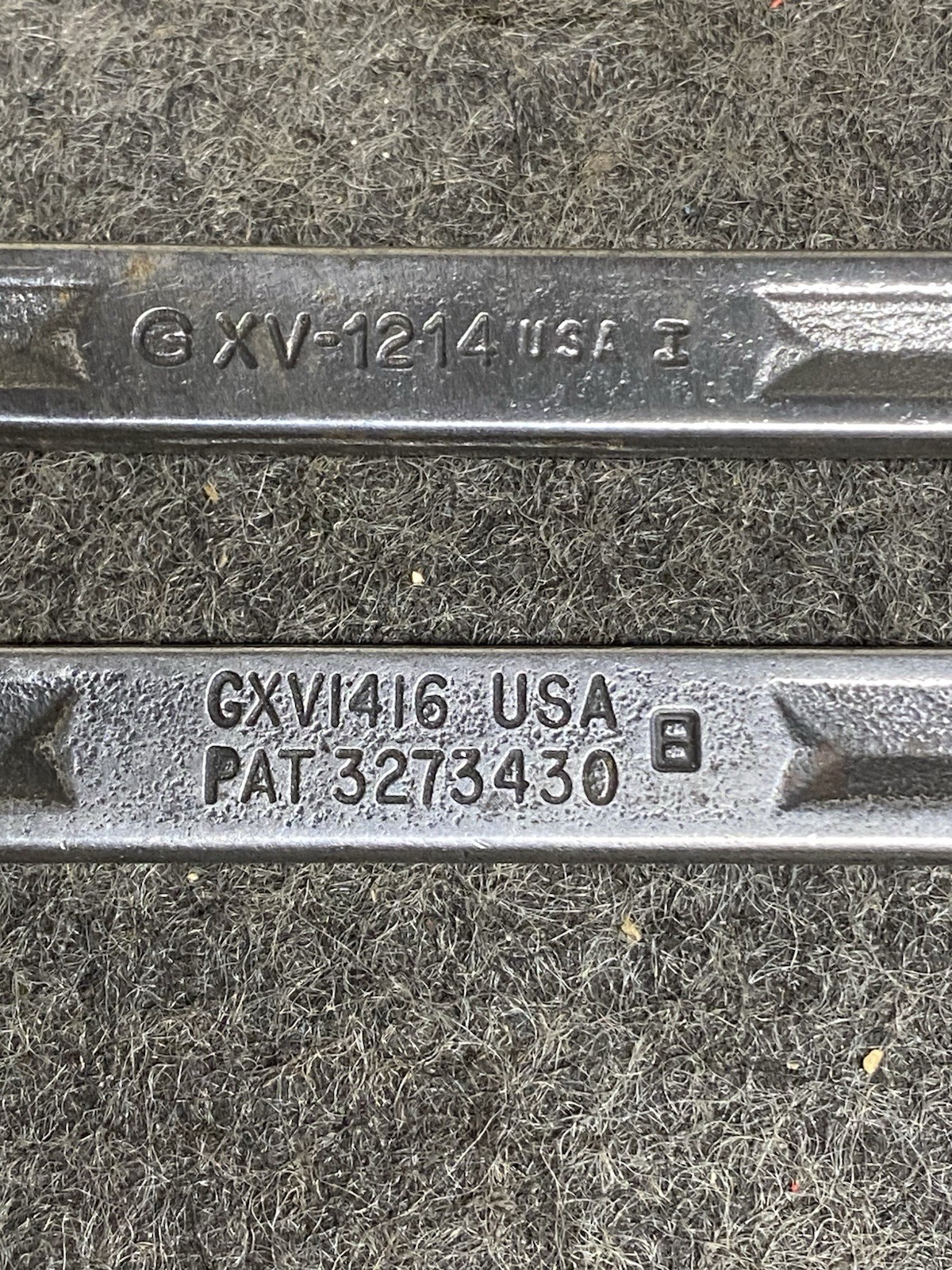 Snap On 3/8 X 7/16 And 7/16 X 1/2 Boxed End Wrench’s USA GXV-1214, GXV1416