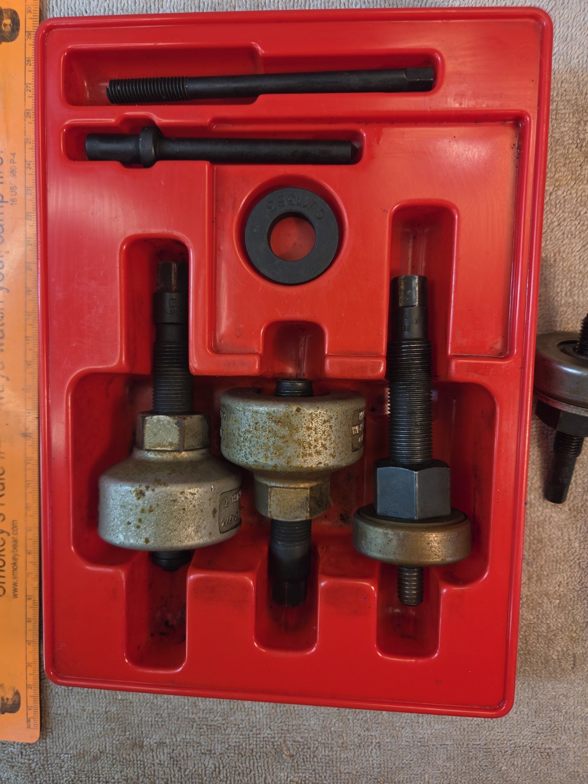 Snap On CJ124A, CJ117C, CJ113 – Power Steering Puller/Installer Set/LOT