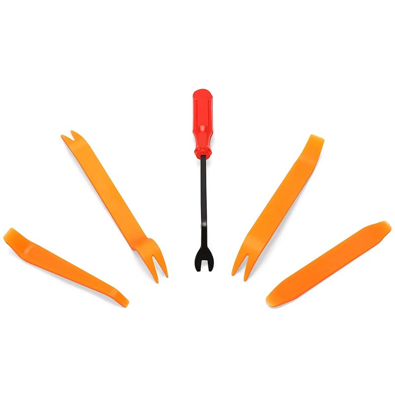 5 Auto Trim Removal Tool Kit Car Panel Door Window Fastener Remover Pry Tool Set