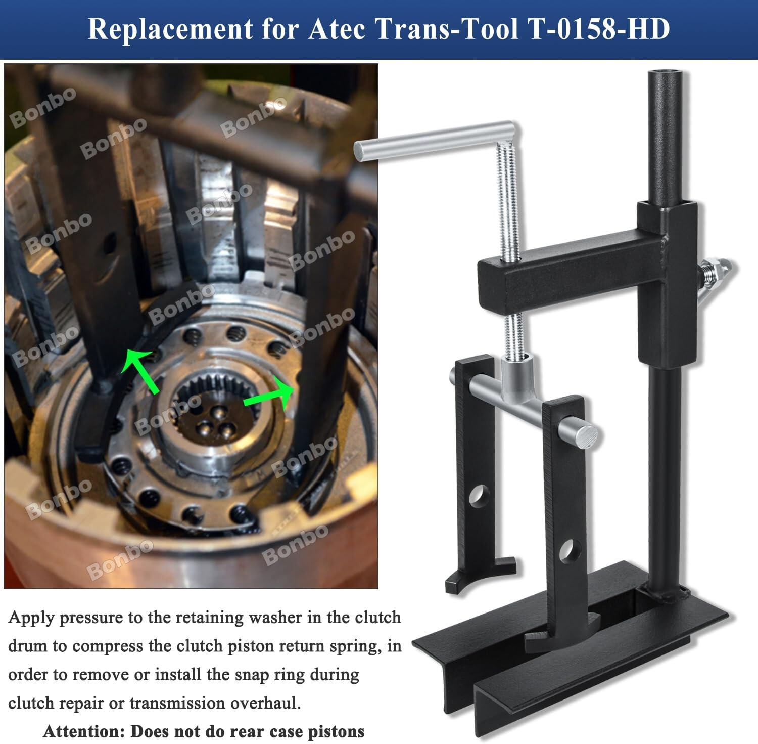 For Ford Chrysler GM Universal Clutch Drum Spring Compressor Transmission Tool