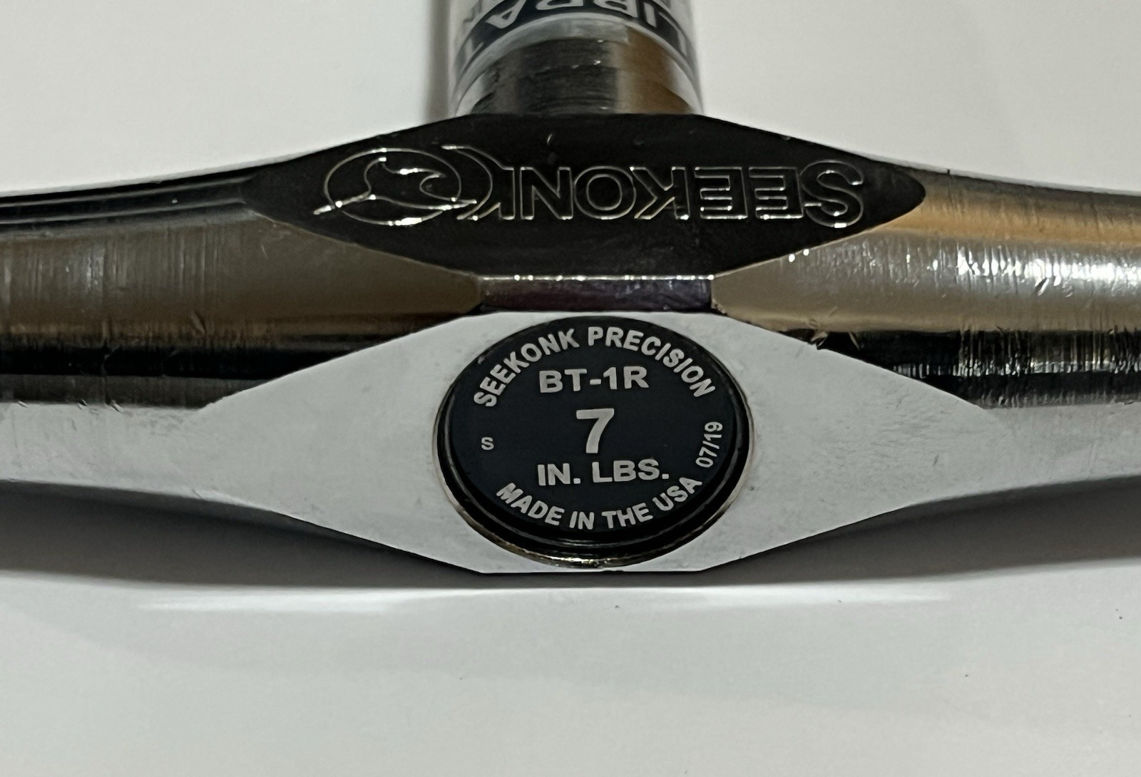 Seekonk BT-1R 1/4 Drive T-Handle Torque Screwdriver 7 In/Lbs w Certificate USA