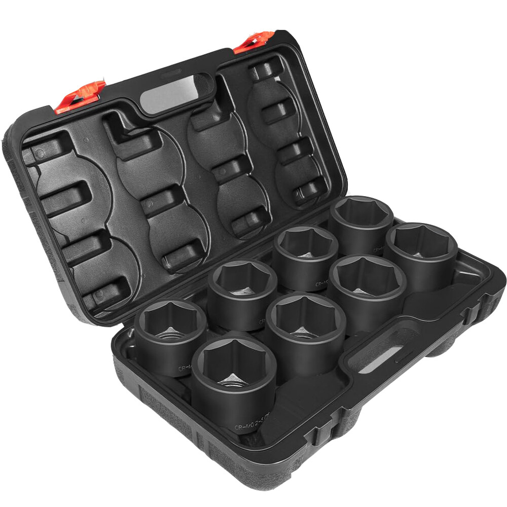 8 Pack 3/4» Drive Spindle Axle Nut Impact Socket For Wheel Hub Axle Nut Removal