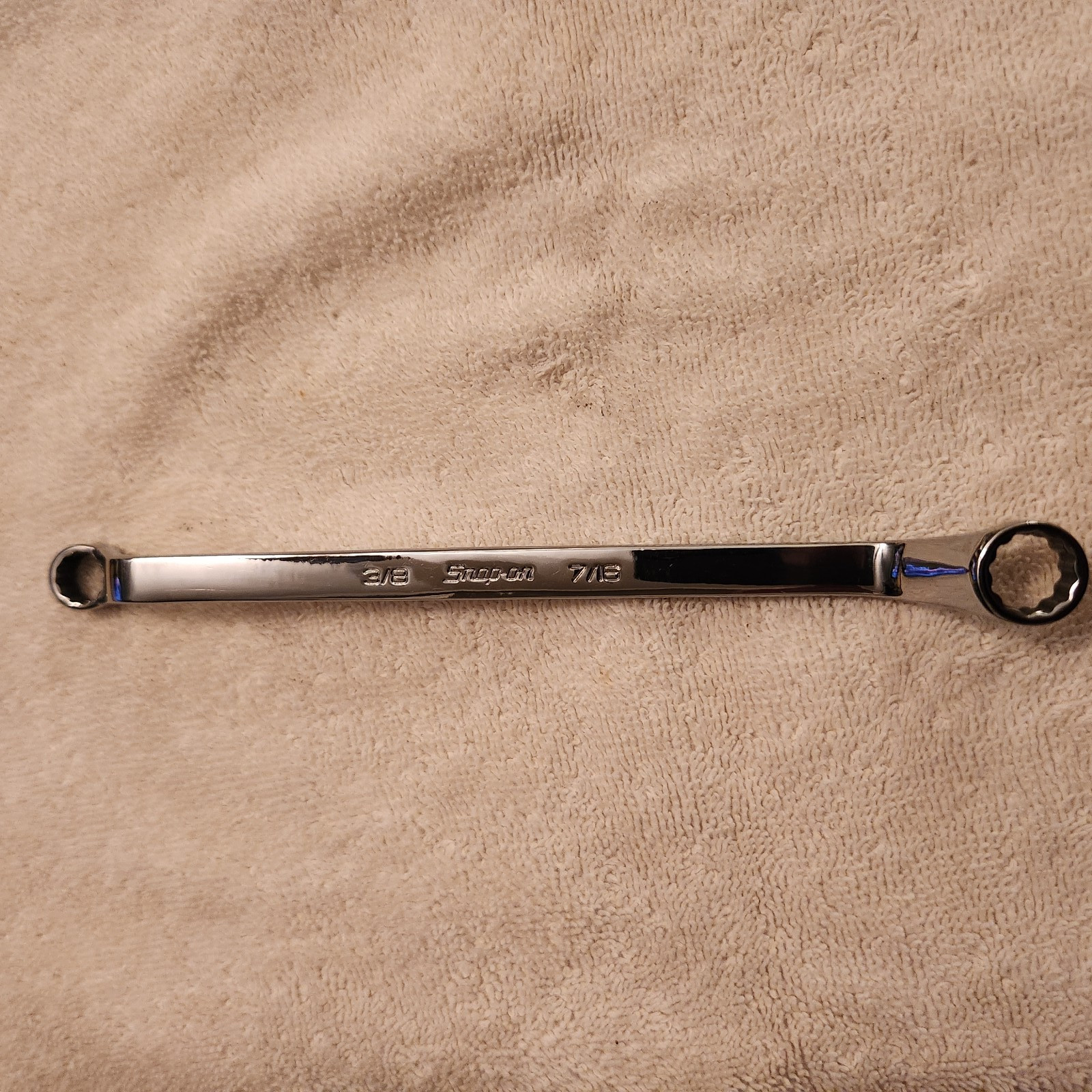 Snapon X01214 3/8» X 7/16» 12 Point Offset Box End Wrench NEW
