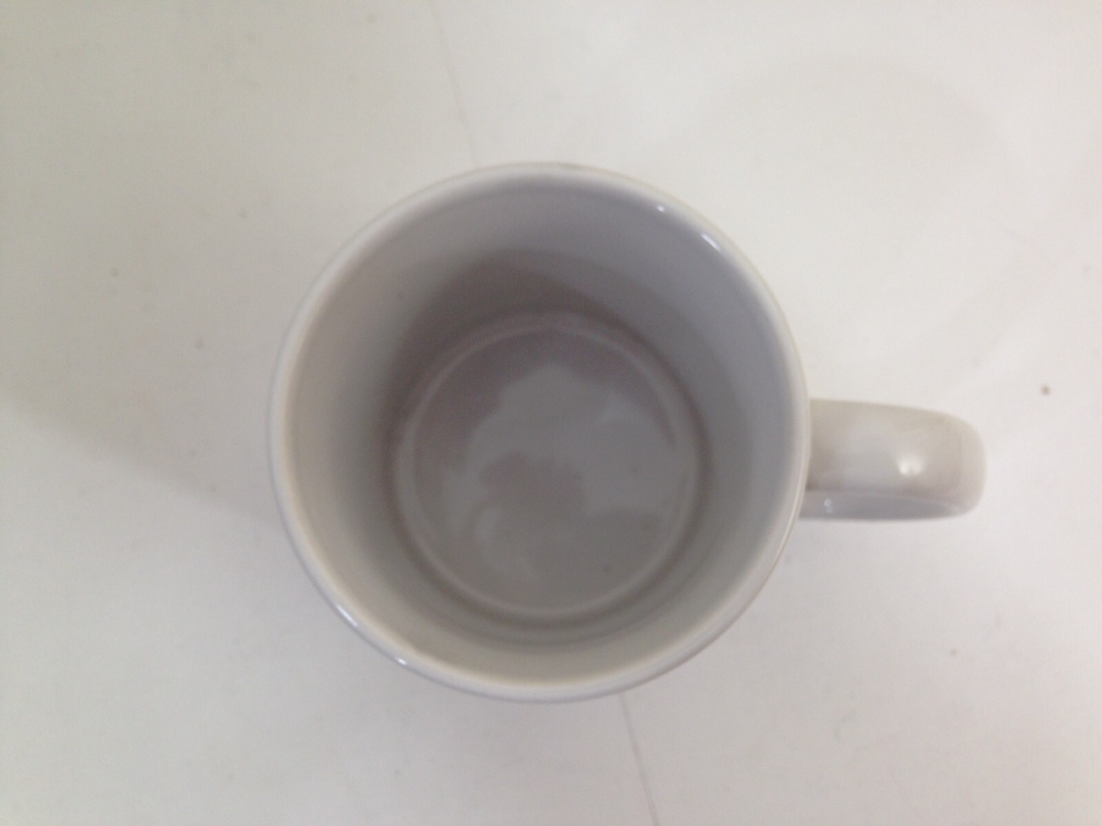 Matco Tools Vintage Ceramic Coffee Mug Cup White black red blue
