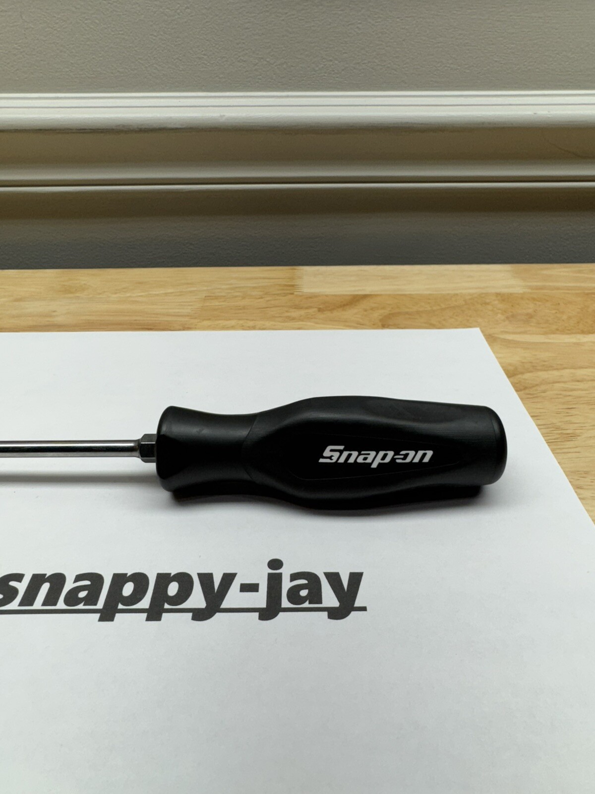 Snap-on Tools USA NEW BLACK Soft Grip T30 Torx Screwdriver SGDTX430B