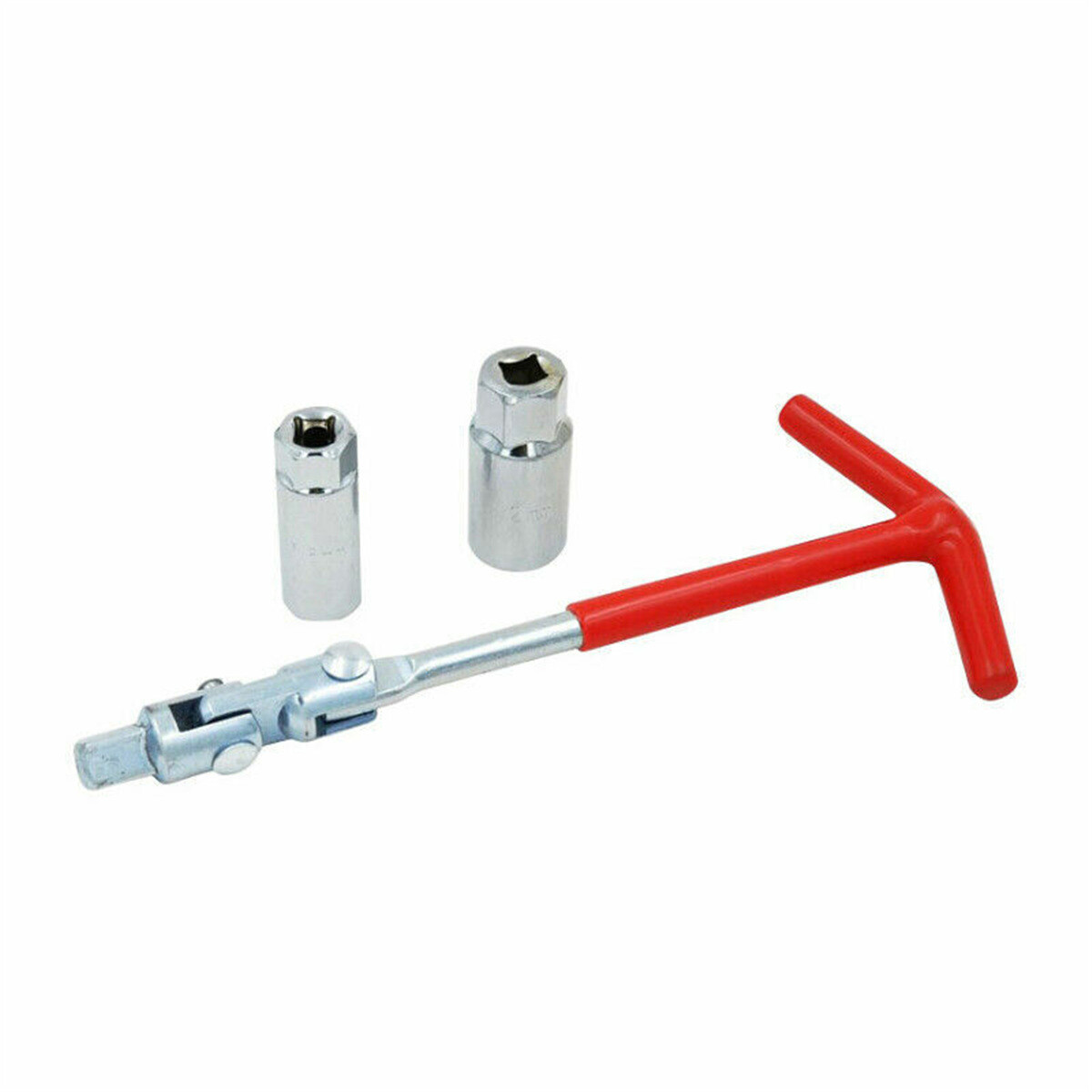 3x Spark Plug Socket Wrench T-Handle Swivel Removal Tool 16mm 5/8″ & 21mm 13/16″