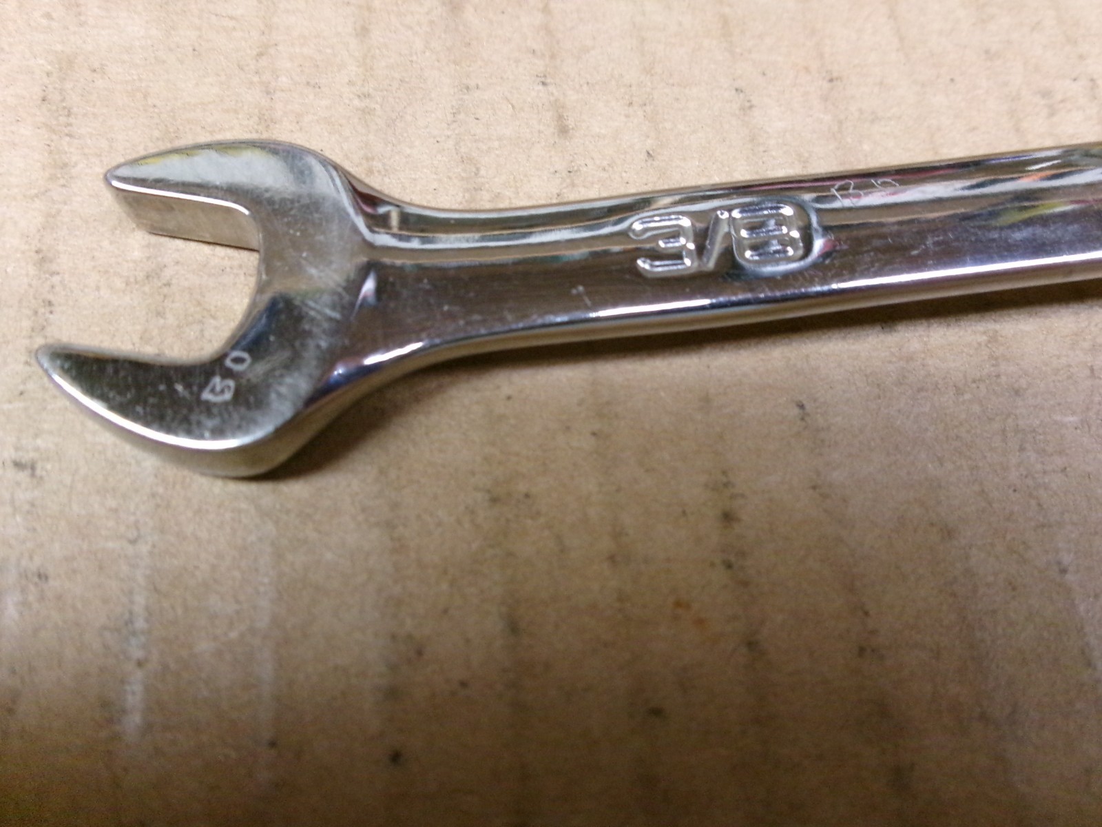 Snap-on USA 3/8″ 12-Point Short Combination Wrench No OEX120B