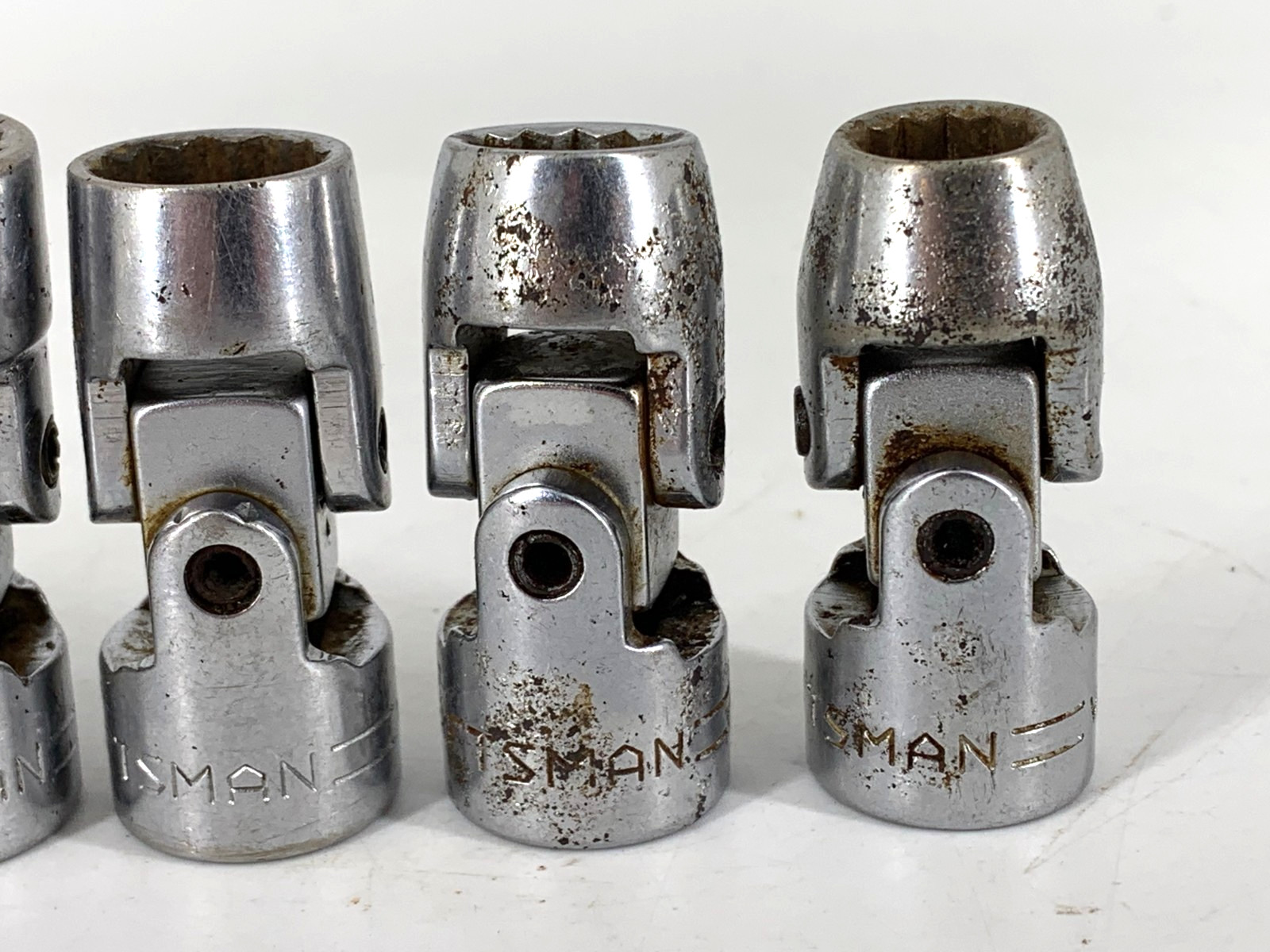 Craftsman (6) Universal Joint Sockets 3/8 Dr V 3/8, 7/16, 1/2, 9/16, 11/16, 3/4