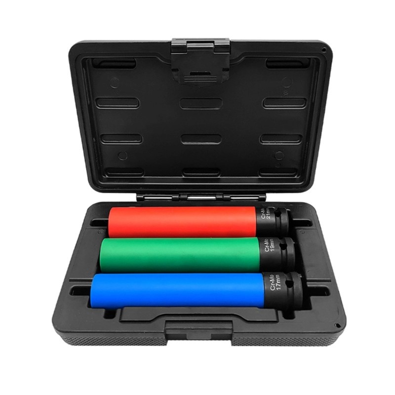 Drive Twist Socket Set Lug Nut Removal Extractor Tool Bolt Lock Nut Remover