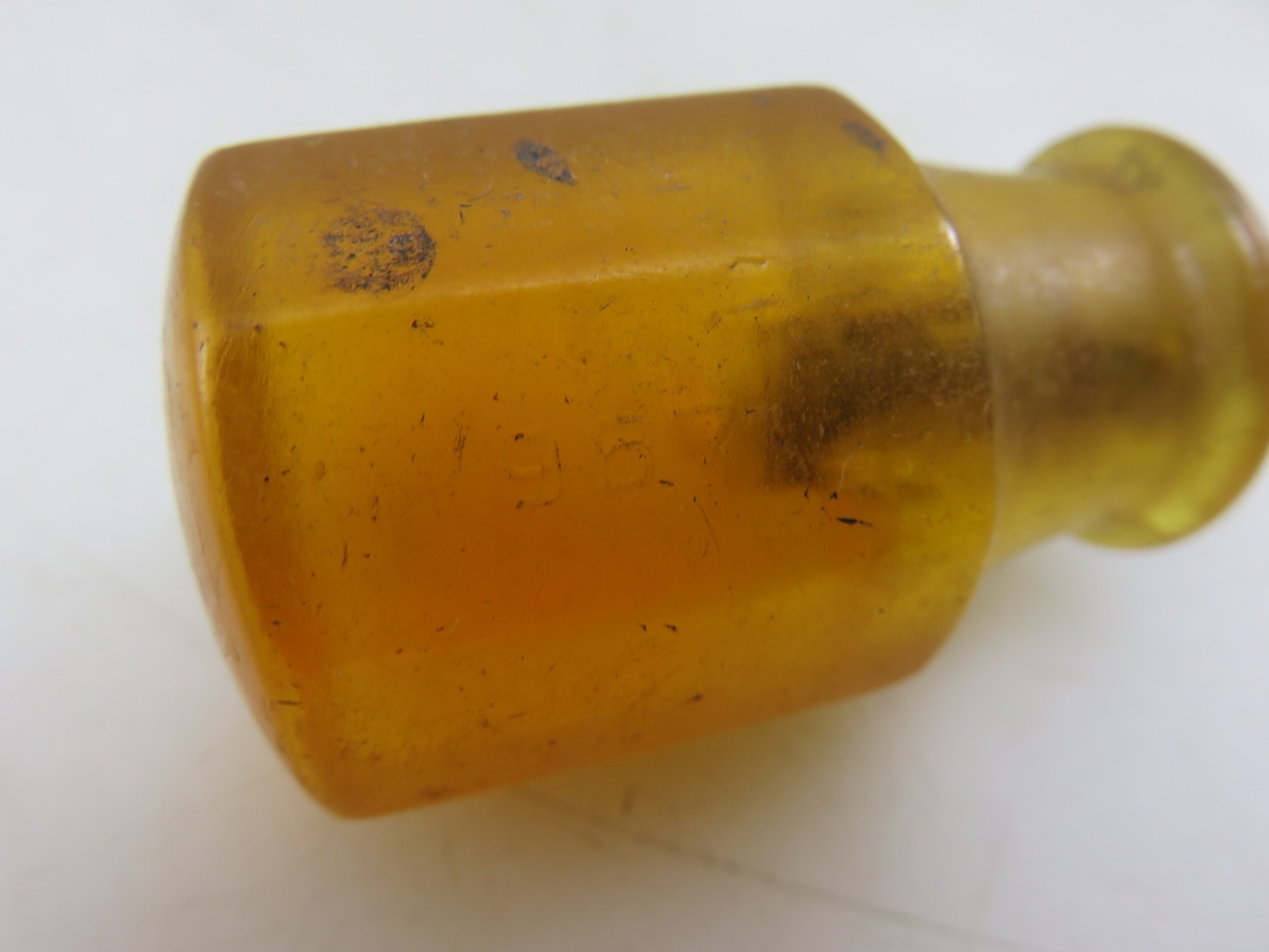 Plomb 967 Small Stubby Phillips Hard Yellow Handle Screwdriver 2.5″ Long Vintage