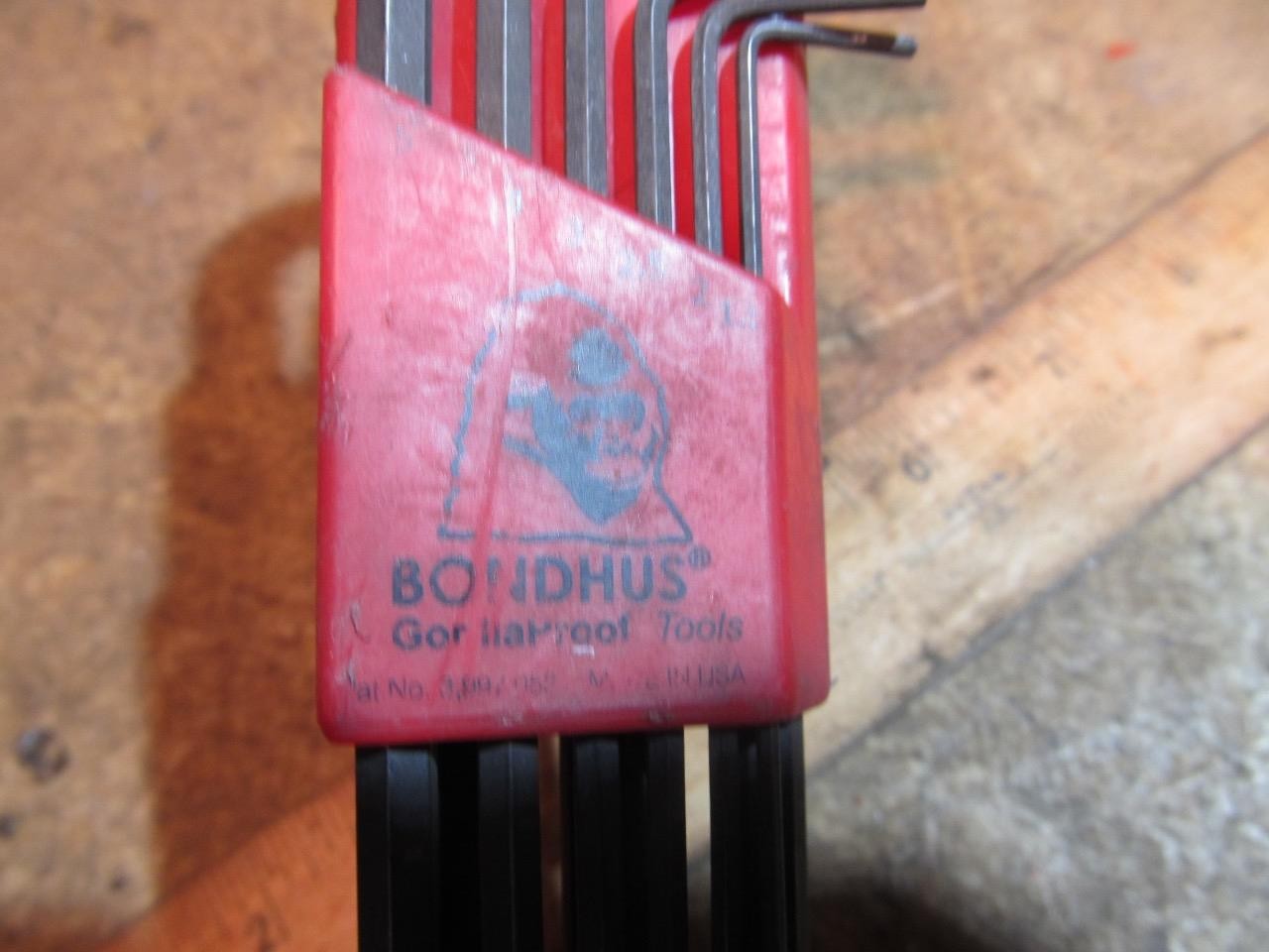 Bondhus 1.5mm-10mm Allen Wrench Set Ball End