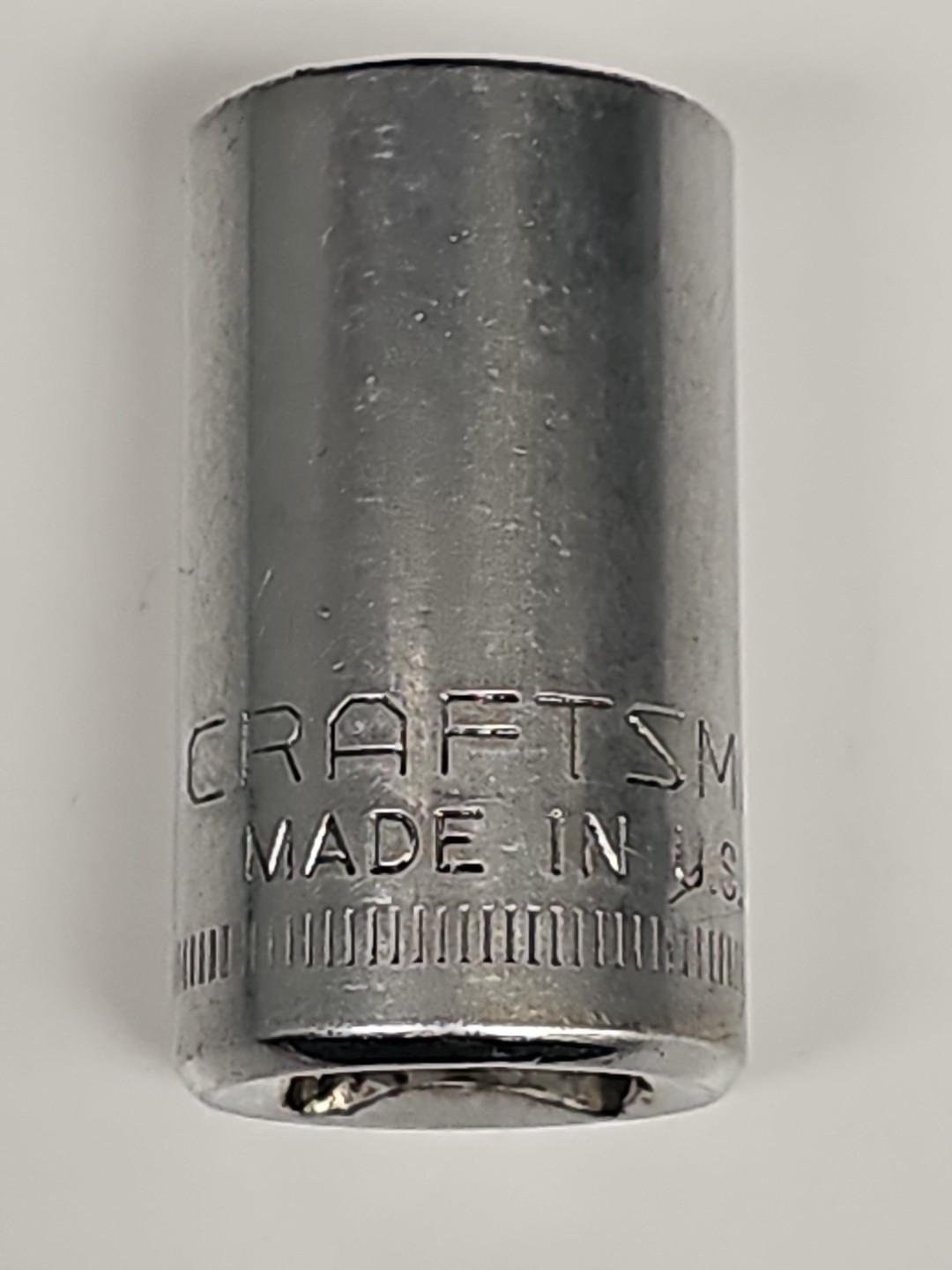 Craftsman 44236 15MM 12 Point 1/2″ Drive Shallow Well Socket -G- USA 🇺🇸