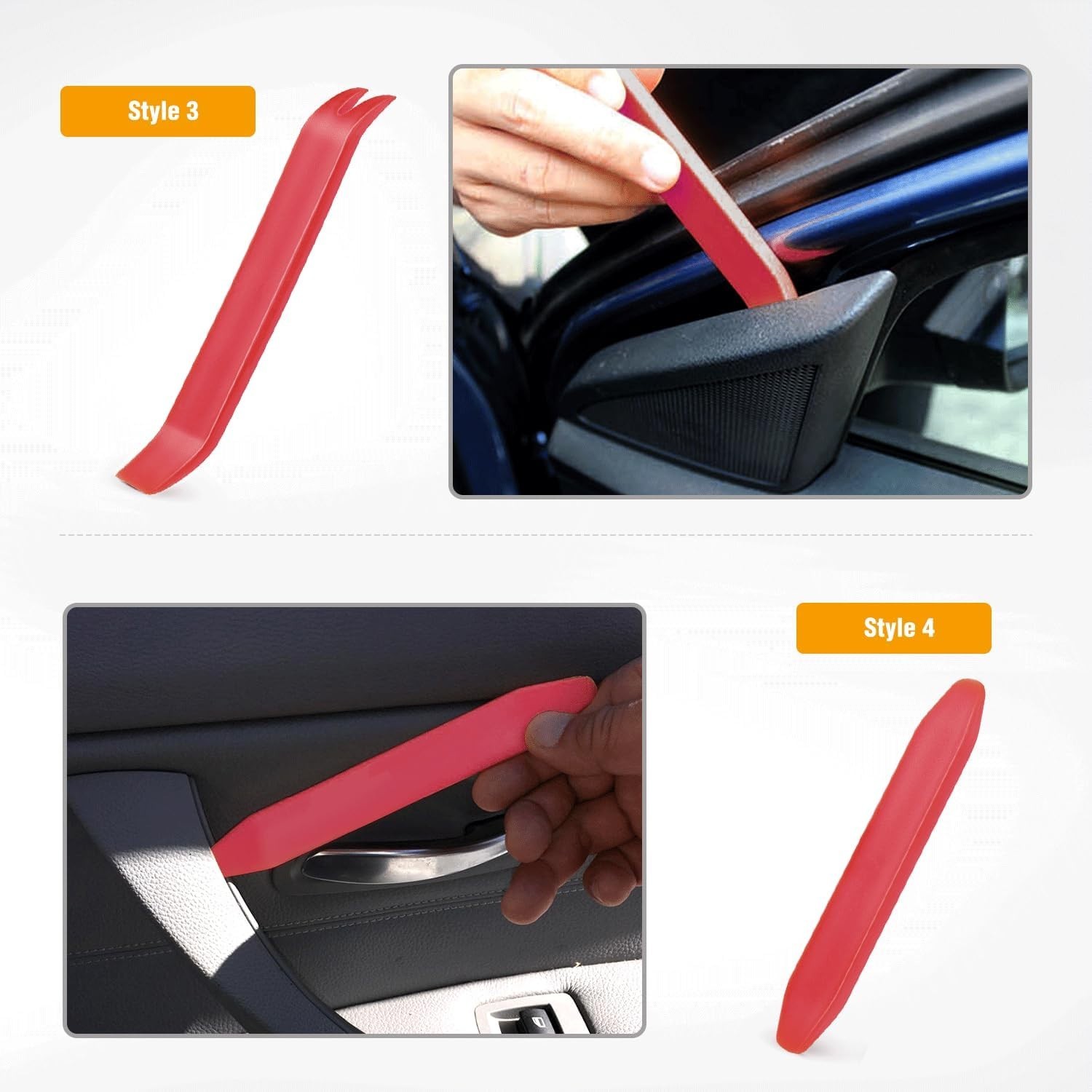 Ergonomic 4PCS Auto Trim Removal Tool Kit – Safe Installation Solution