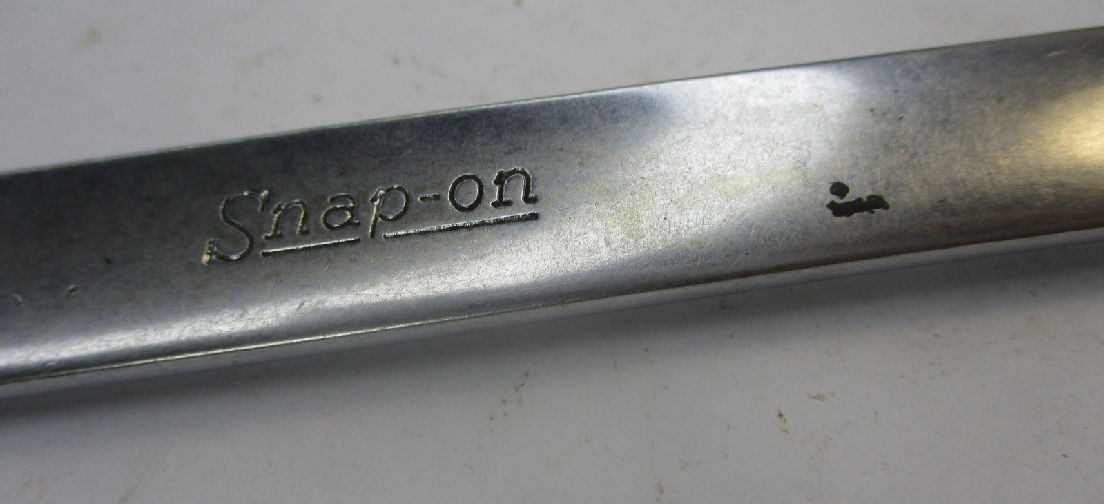 Vintage Snap on OEXM190 Metric 19mm 12 Point Combination Wrench USA Marks