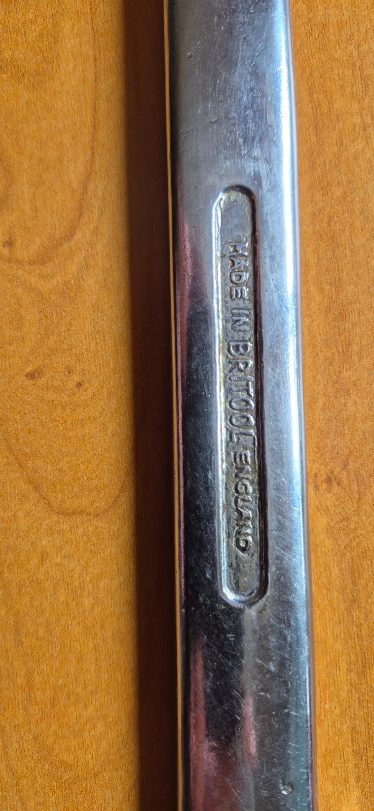 Britool Made In England 1 1/4 A/F 1 1/16 A/F Spanner Vintage Tools