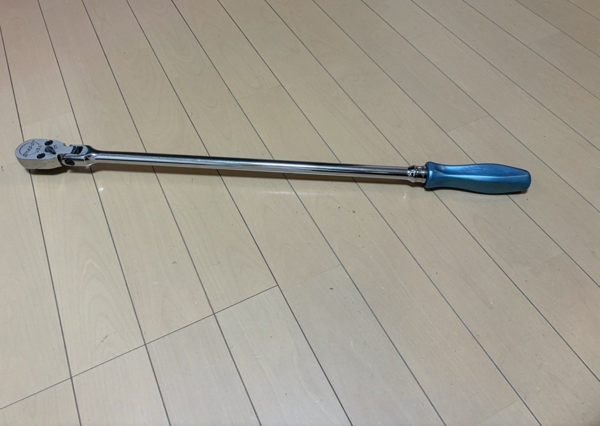 Snap-on Tools USA 1/2 Long Ratchet Handle SHLFD80A Pearl Blue
