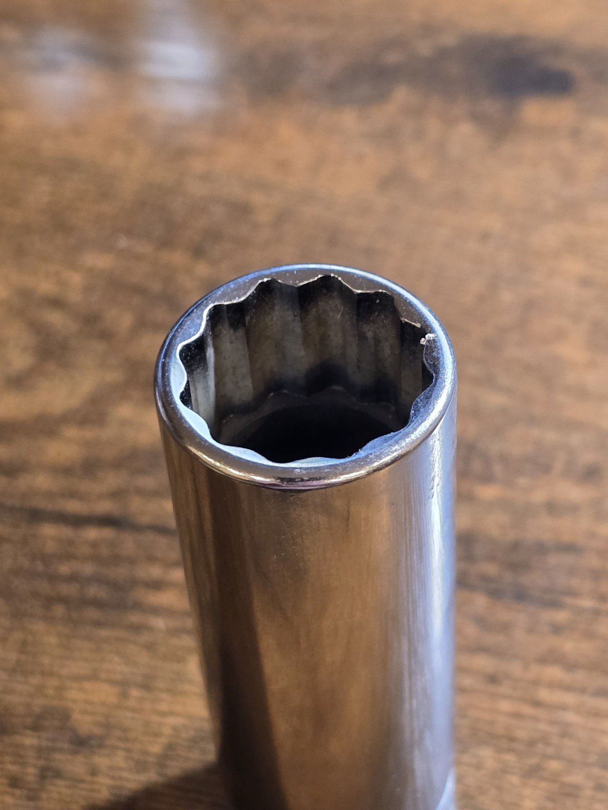 Snap-On ™ Tools S261 1/2″ Drive 12-Point SAE 13/16″ Deep Chrome Socket NEW