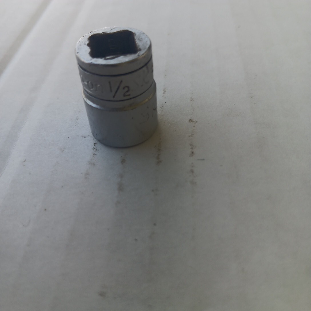 Snap On 3/8″ Drive 1/2″ 12PT Shallow Chrome Socket F161