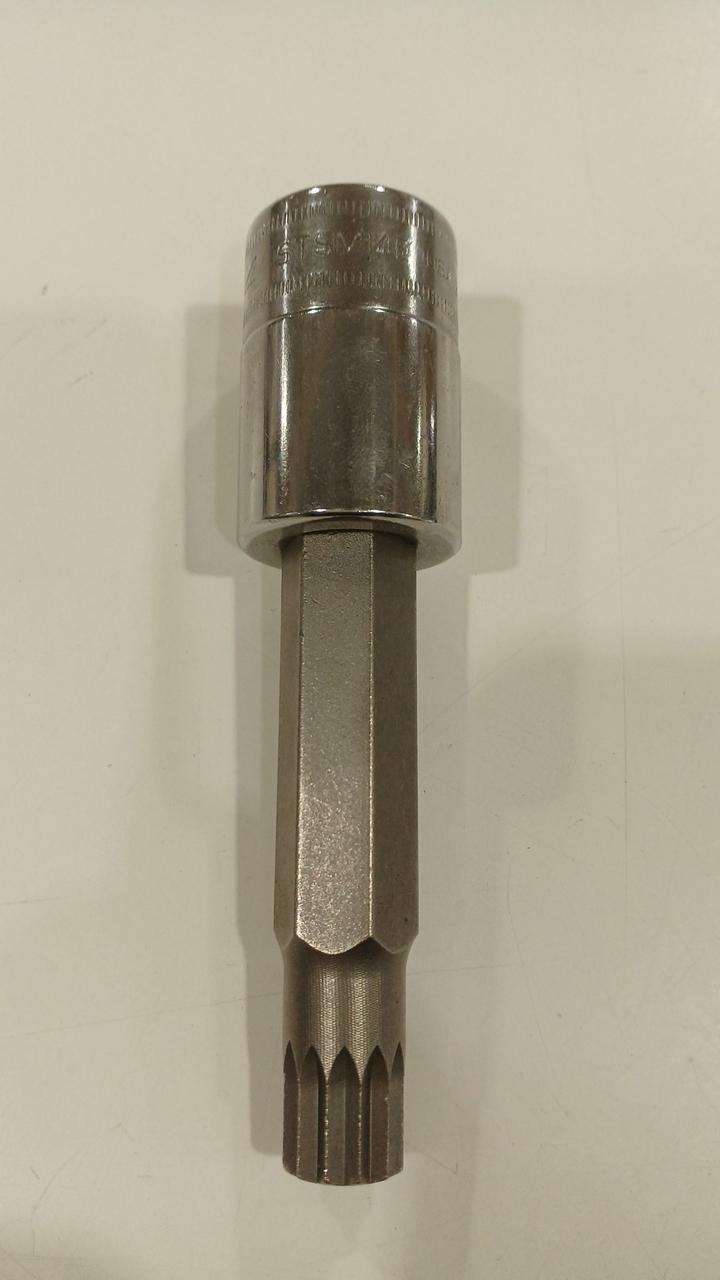 Snap-on STSM14E 1/2″ Drive Metric 14 mm Standard Triple Square Bit Socket Driver