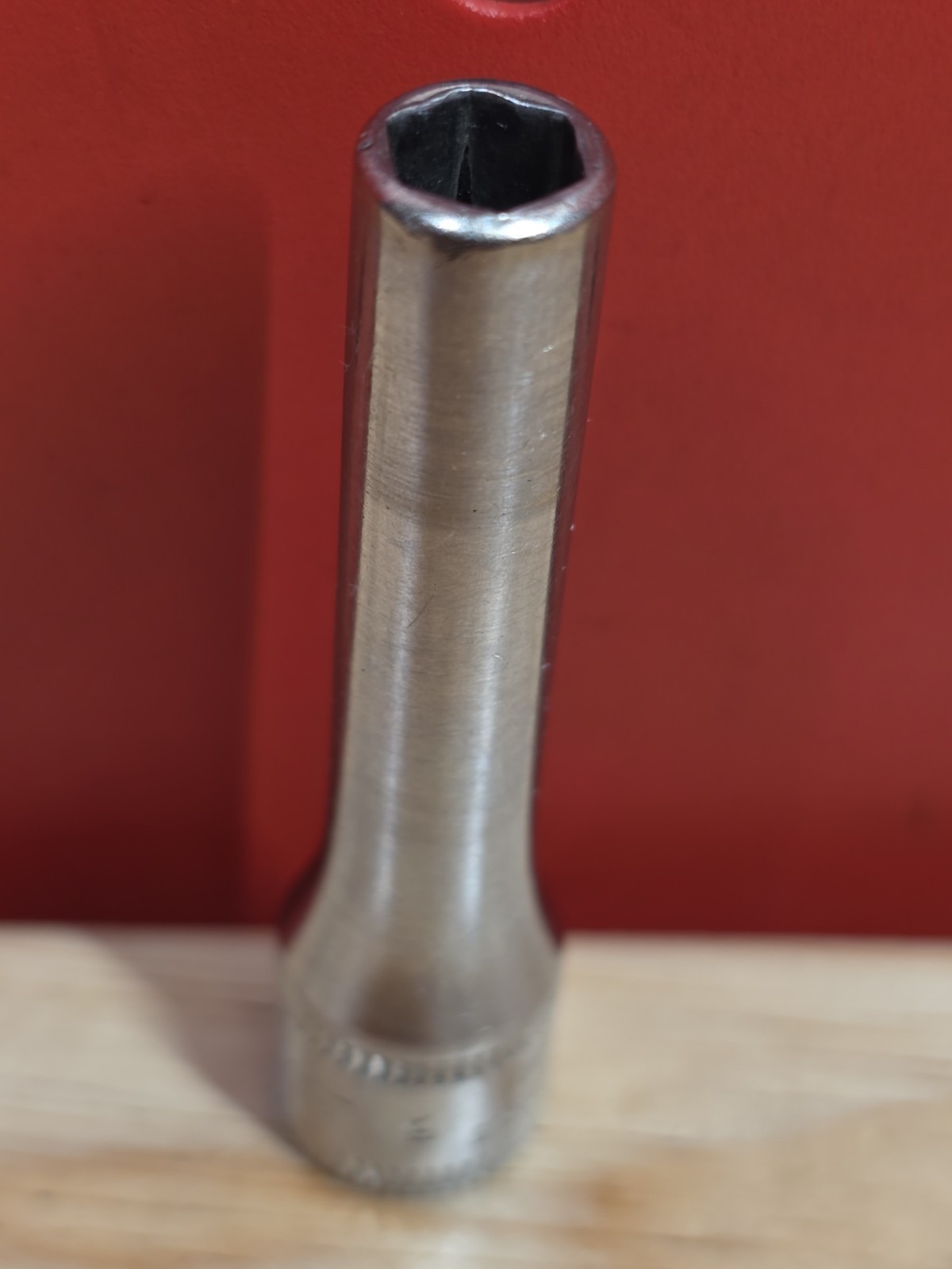 Snap-on Tools STMM5.5 5.5mm 1/4″ Drive Metric 6-Point Deep Chrome Socket USA