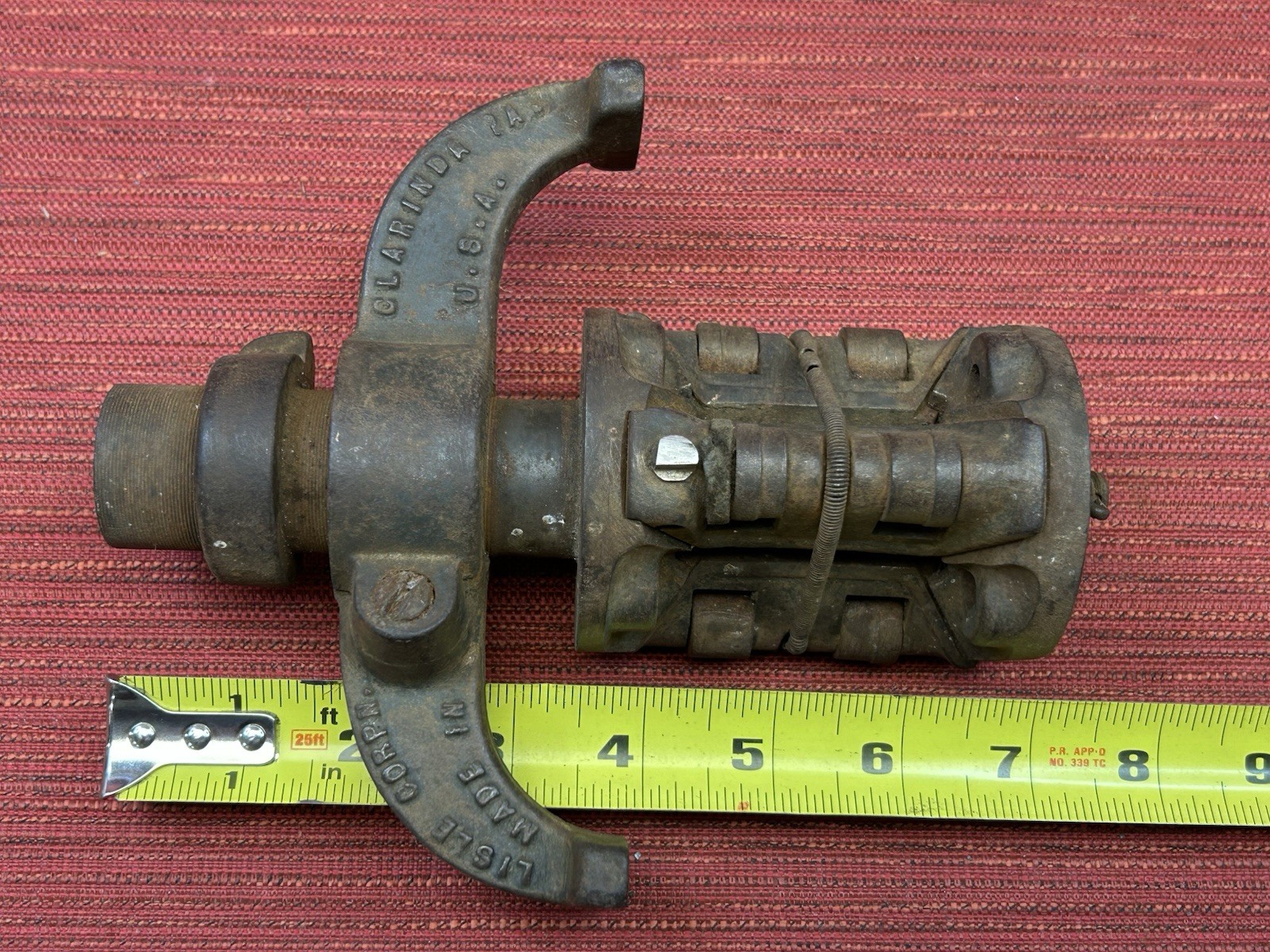 Vintage Automotive Tool Lisle Cylinder Ridge Reamer Master Model, flathead