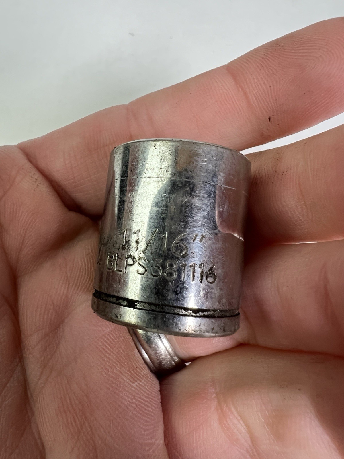 Blue Point 11/16 Socket 3/8 Drive 6 Point BLPS381116