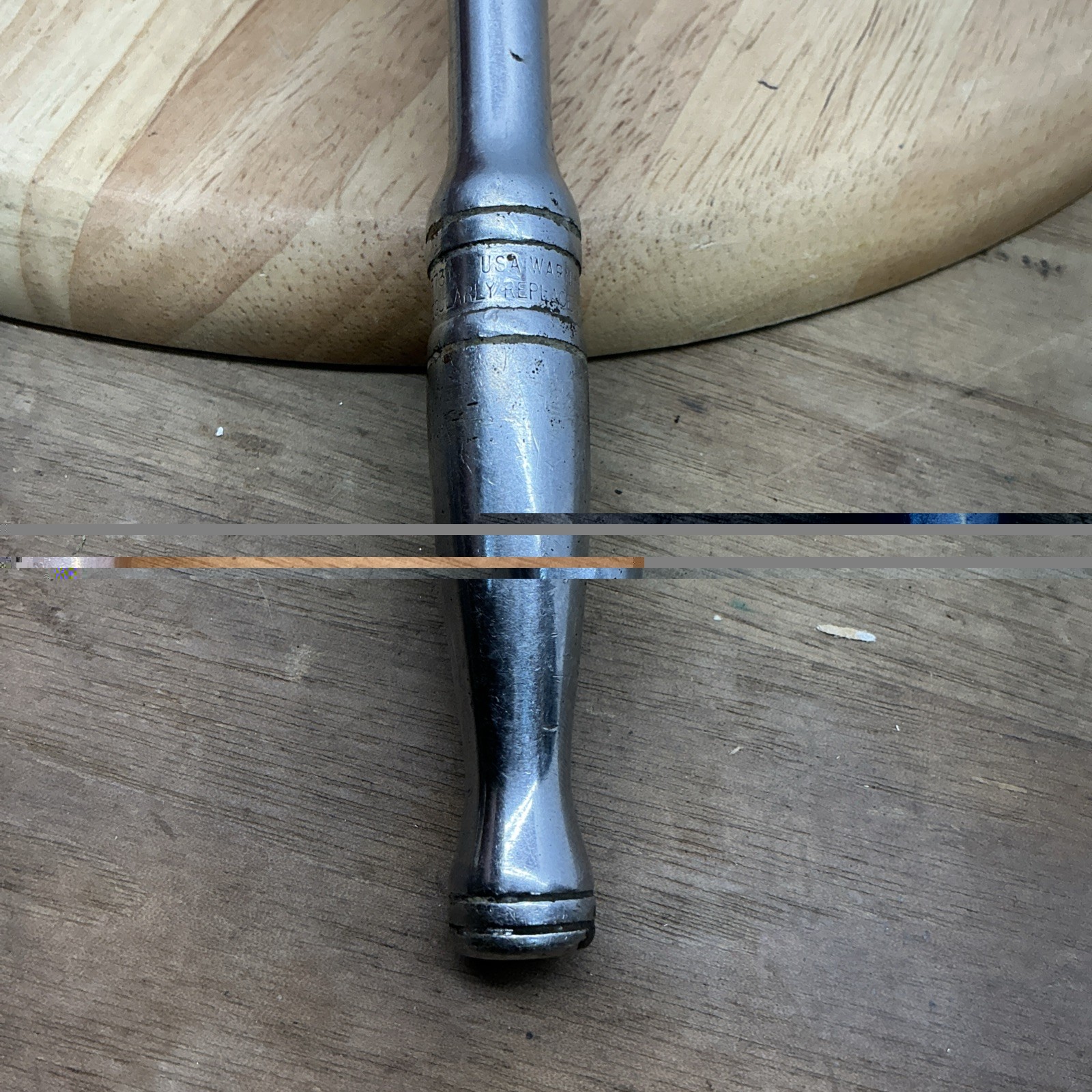 Snap On Tools USA 3/8 Drive Flex Head Standard Handle Ratchet F731 Vintage(k)