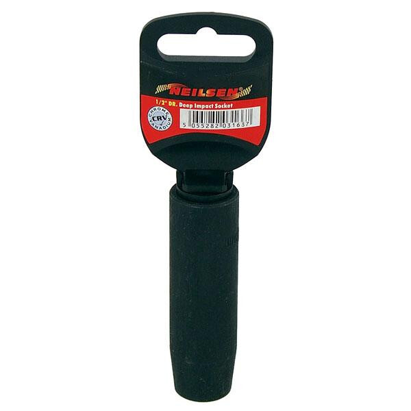 1/2″ Drive 10mm Deep Impact Socket 6 Point Single Hex Design Neilsen CT3163