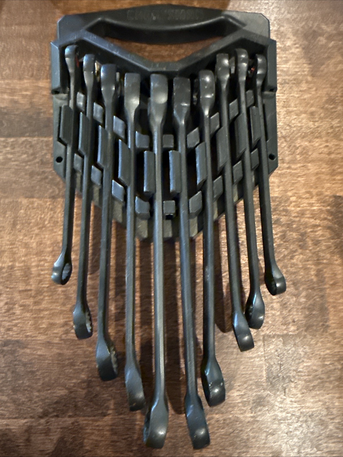 Craftsman Black Oxide Combination SAE 10 Piece Speed Wrench Set