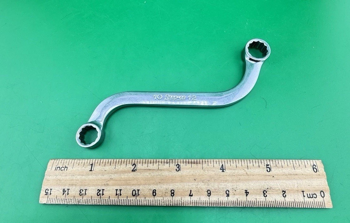 Snap-On SBXM1012 Box End Wrench 10mm X 12mm 12 Point Specialty Wrench FREE Ship!