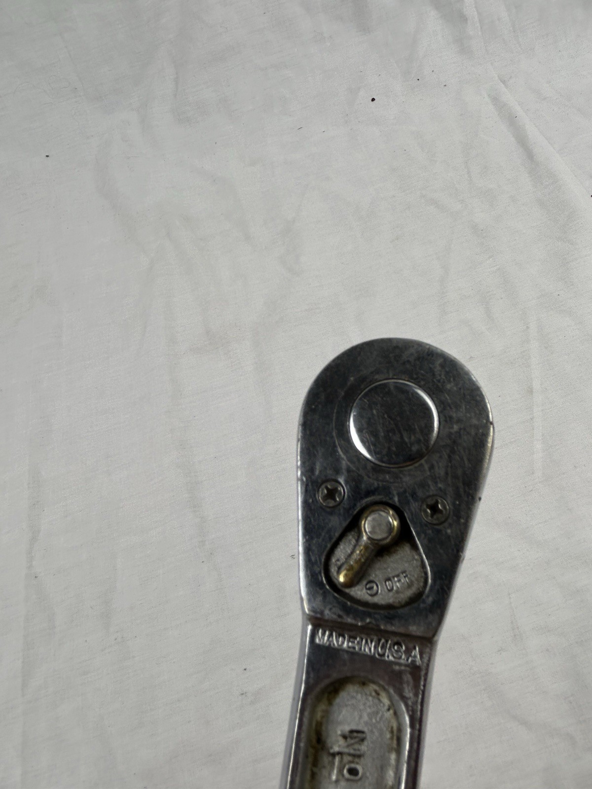 SNAP-ON RARE US GOV’T 1945 G RATCHET NO. 71 N 1/2″ DRIVE SNAP ON