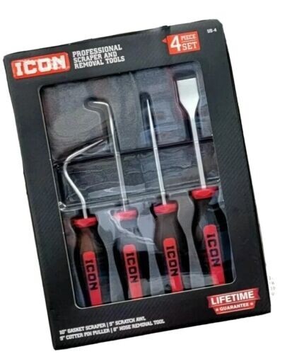 BRAND NEW Icon Professional Scraper And Removal Tool Set 10″ 9″ and 8″
