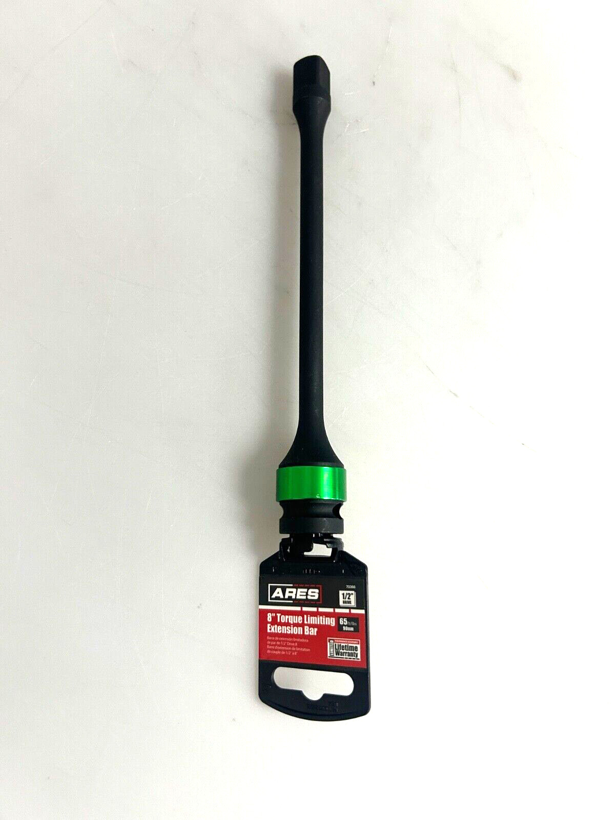 Ares 8″ Torque Limiting Extension Bar 1/2″ Drive, 65 ft/lbs, 90Nm, 70366 (New)