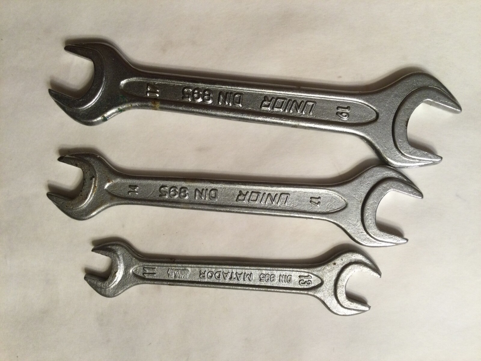 Vintage Mercedes Benz Unior Din Wrench 3 PC Set
