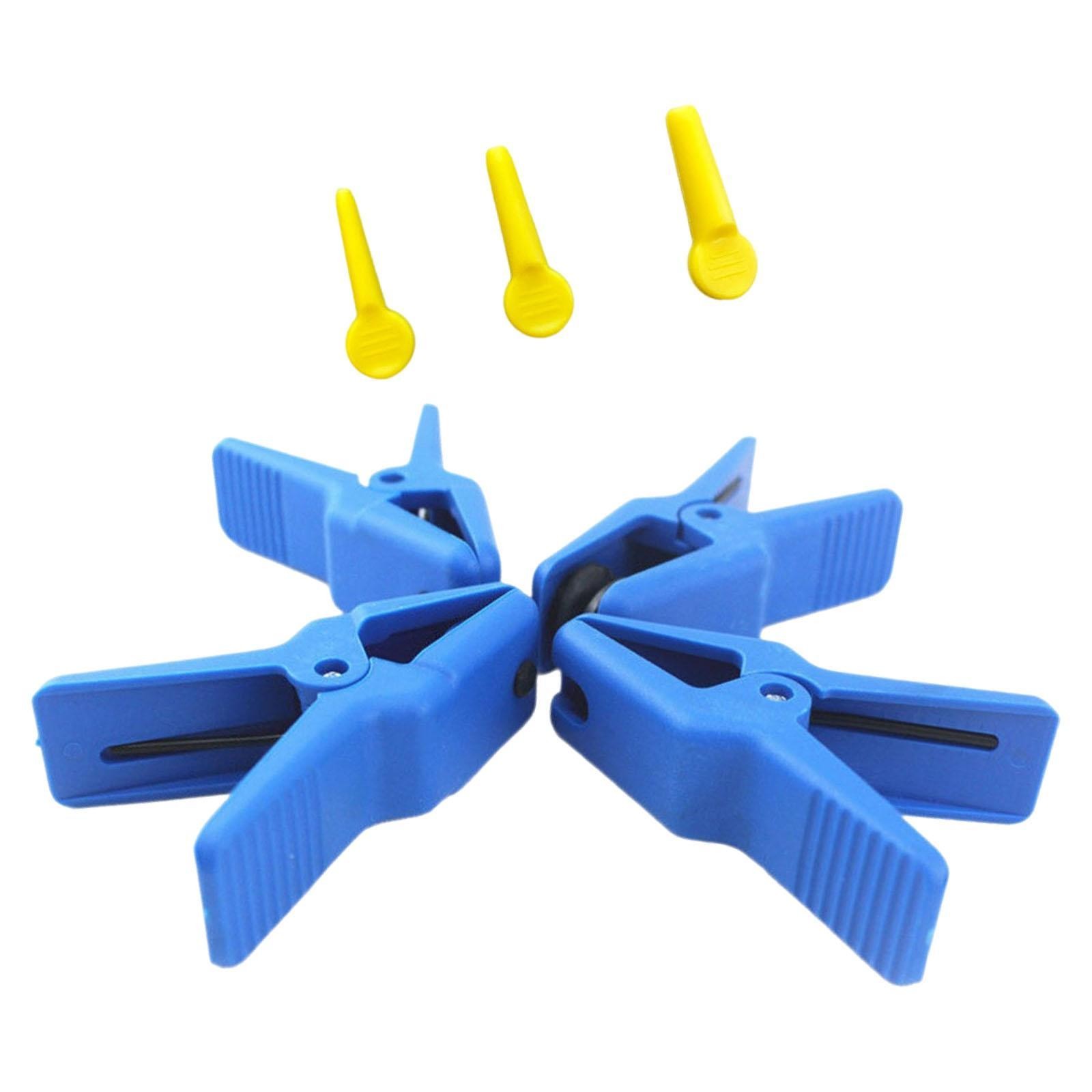 4x Fluid Hose Stoppers Fluid Hose Stop Clamps 1/2 3/8 5/16 inch