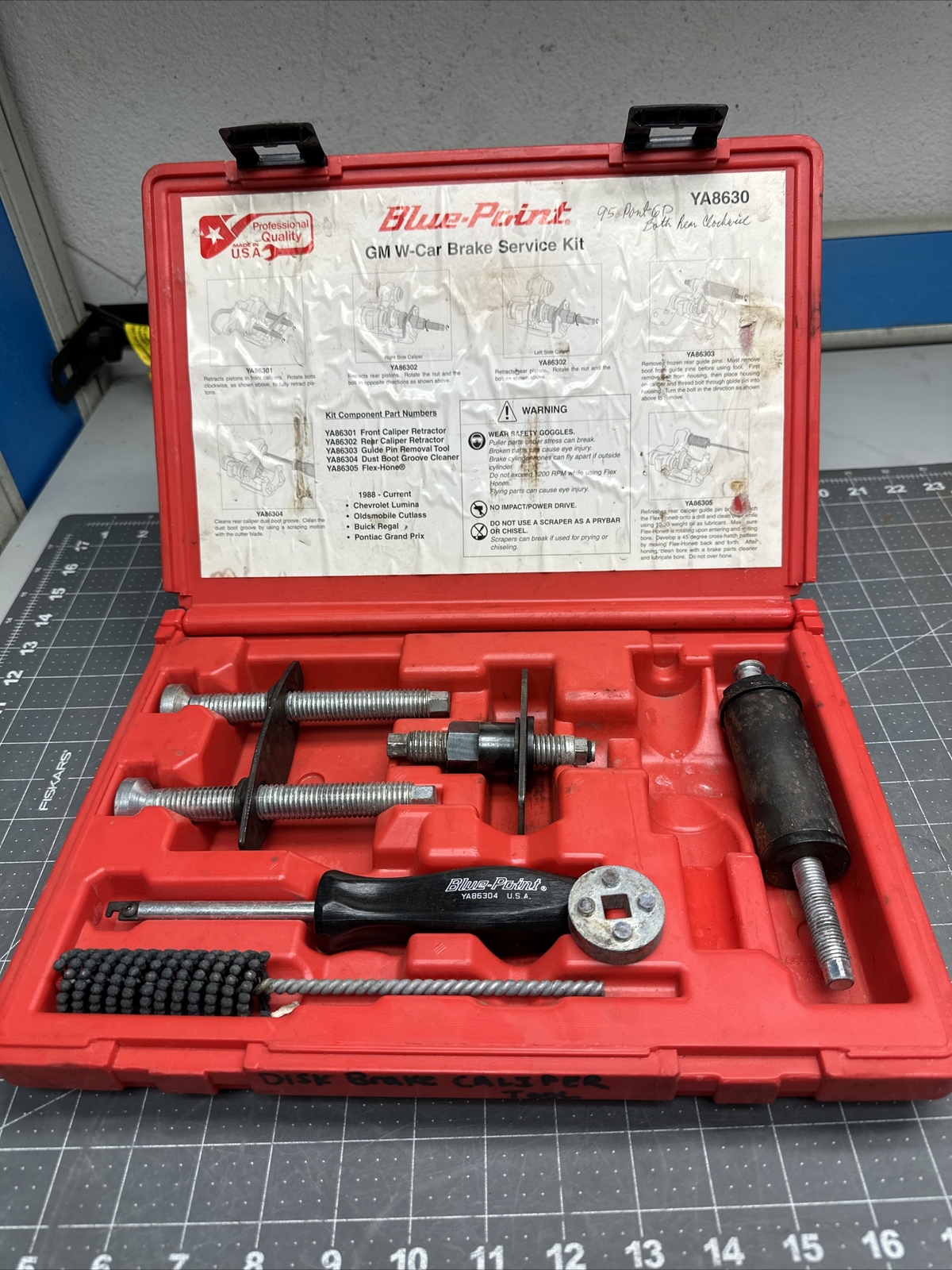 Blue Point Brake Resetting Gauge YA2780 (vv24