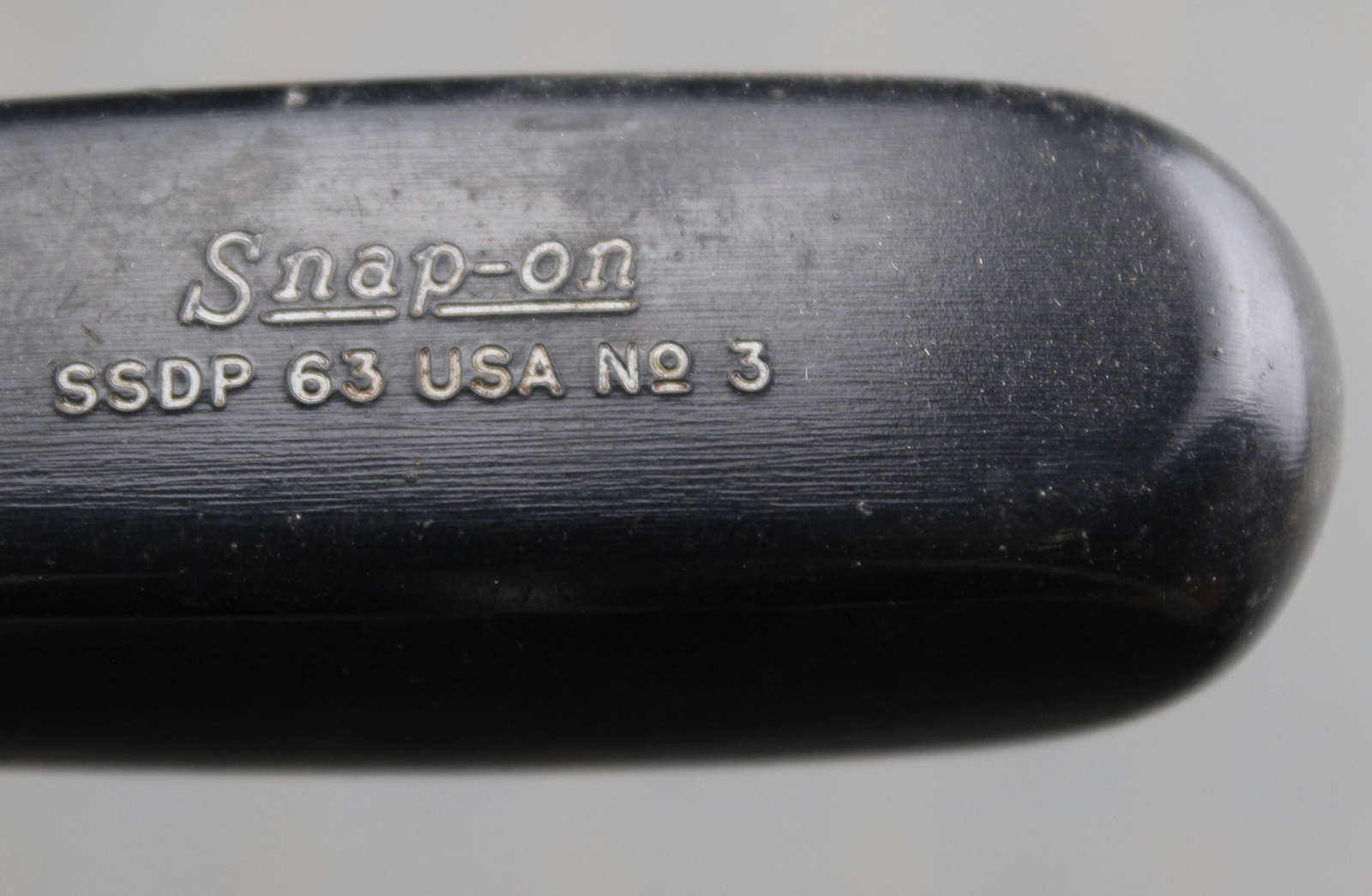 Snap On Tools SDDP63 Black Handle Phillips Screwdriver # 3
