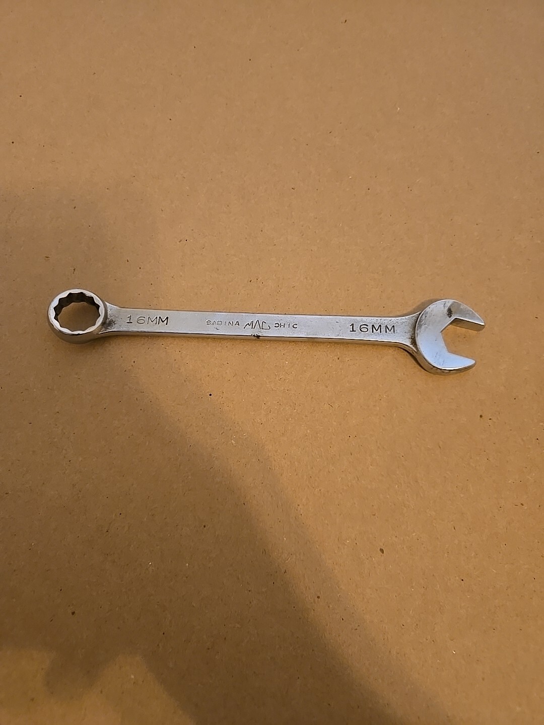 Mac Tools Sabina 16MM 12PT Chrome Combination Wrench M16CW
