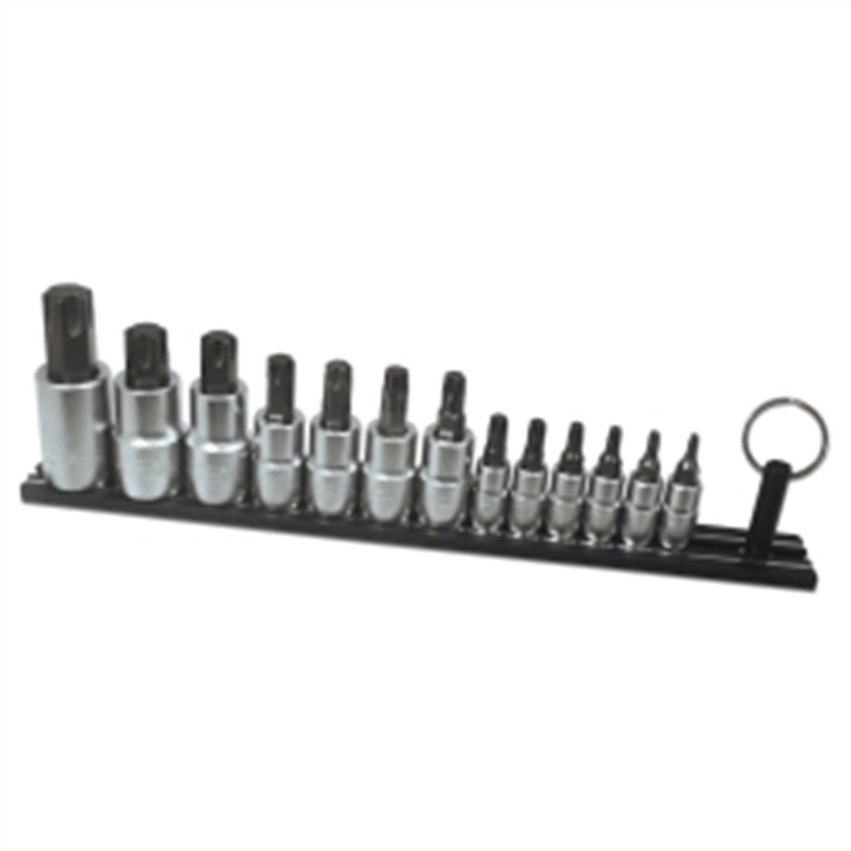 VIM Tools Elite 13 Piece TORX Set, T10 Thru T70, Package On A Black Magrail TMS-