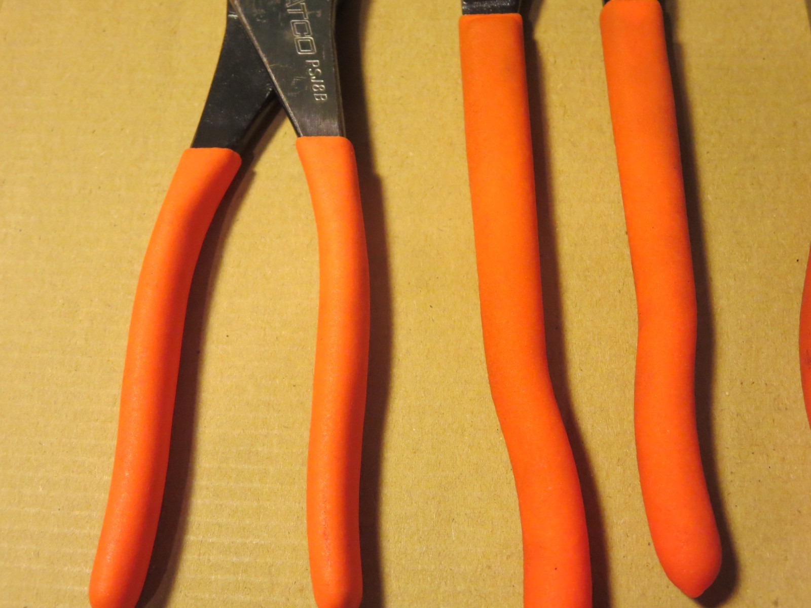 Matco SPU4M 4Pc. universal Pliers Set Orange Used