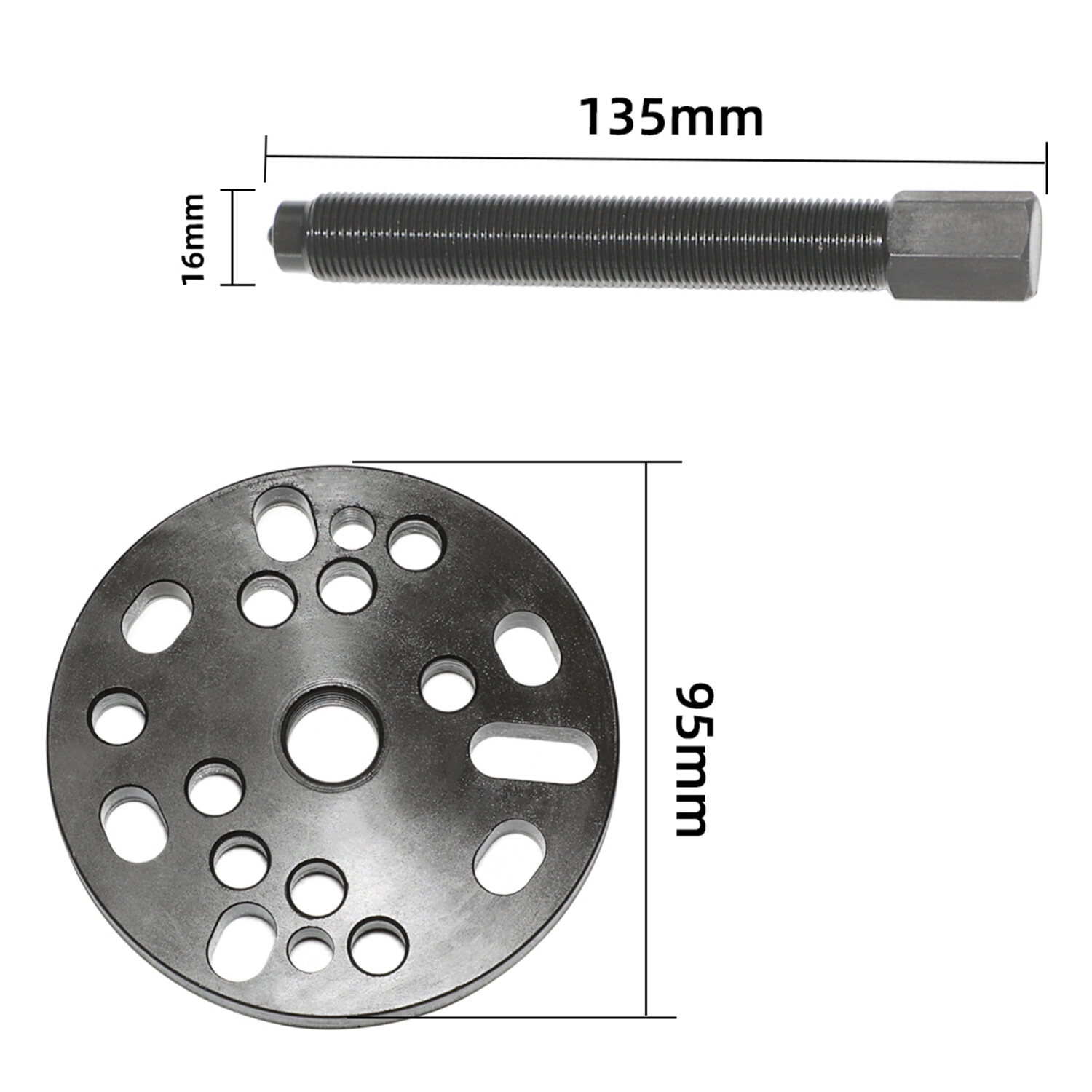 Clutch Hub & Alternator Puller Tool For Harley Dyna Softail Touring Big Twins